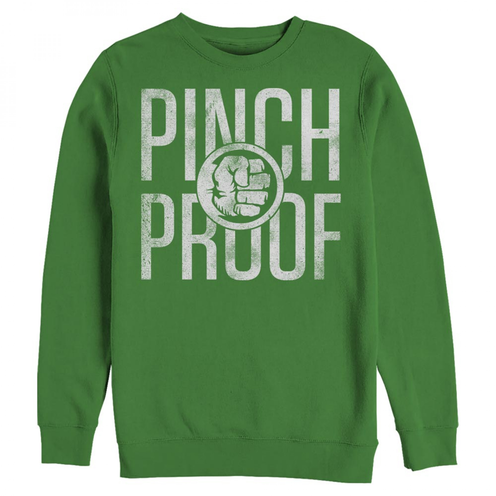 Hulk Pinch Proof Green Sweatshirt