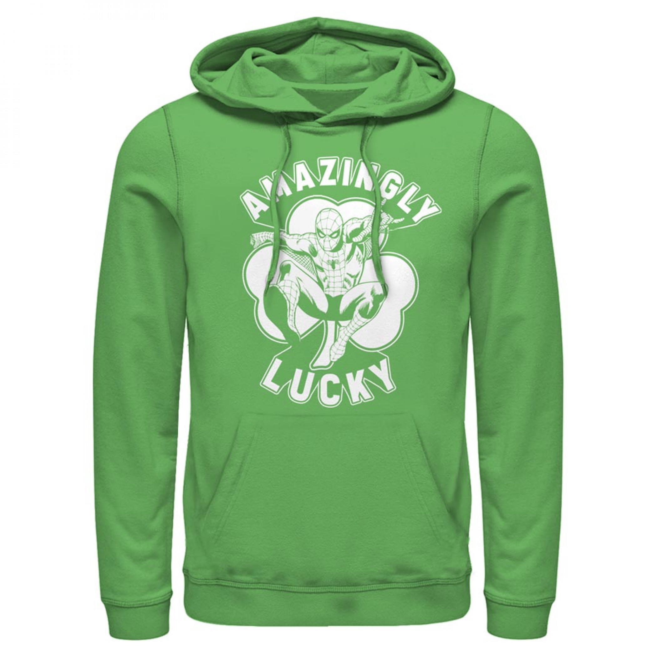 lucky green hoodie mens