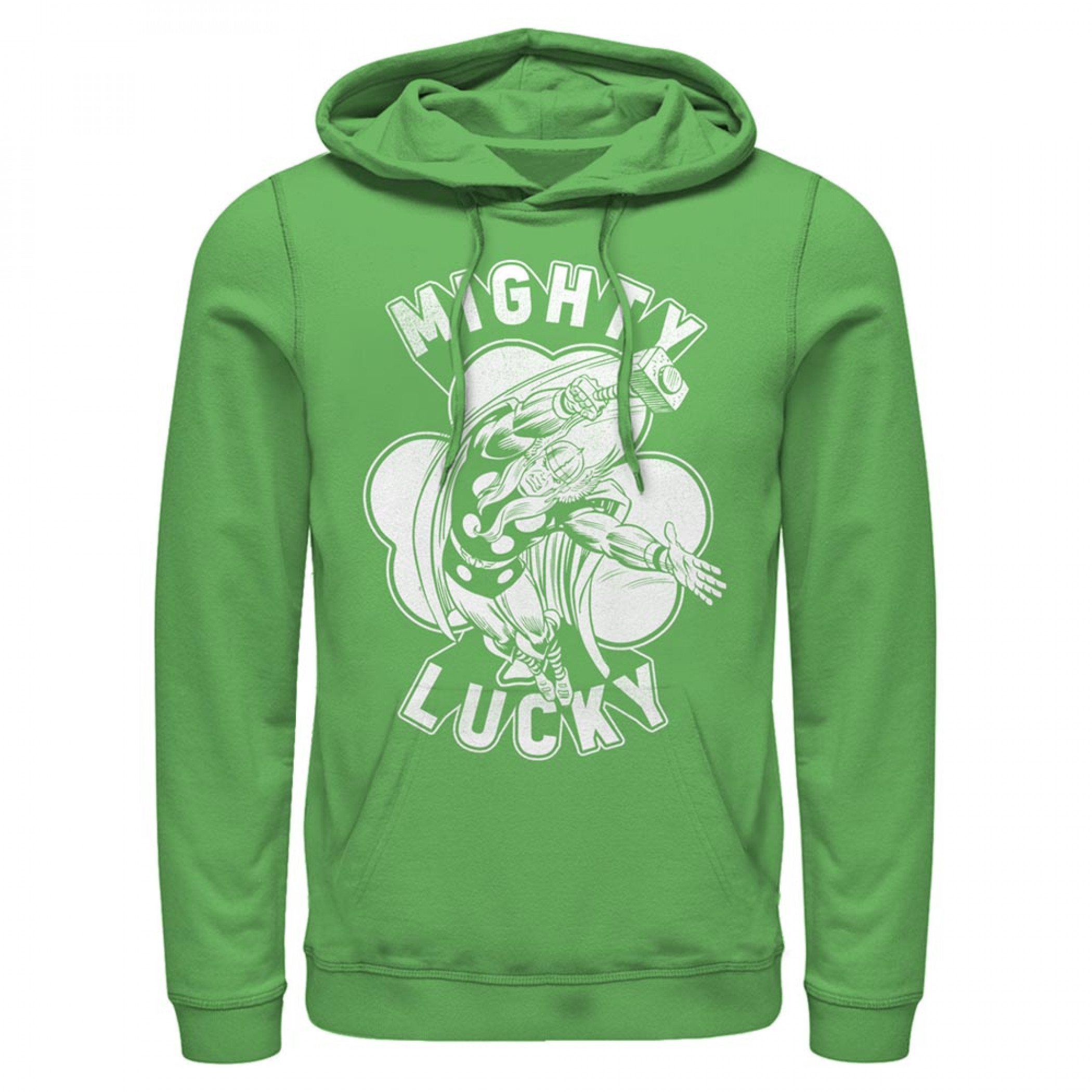 Thor Mighty Lucky Green Hoodie