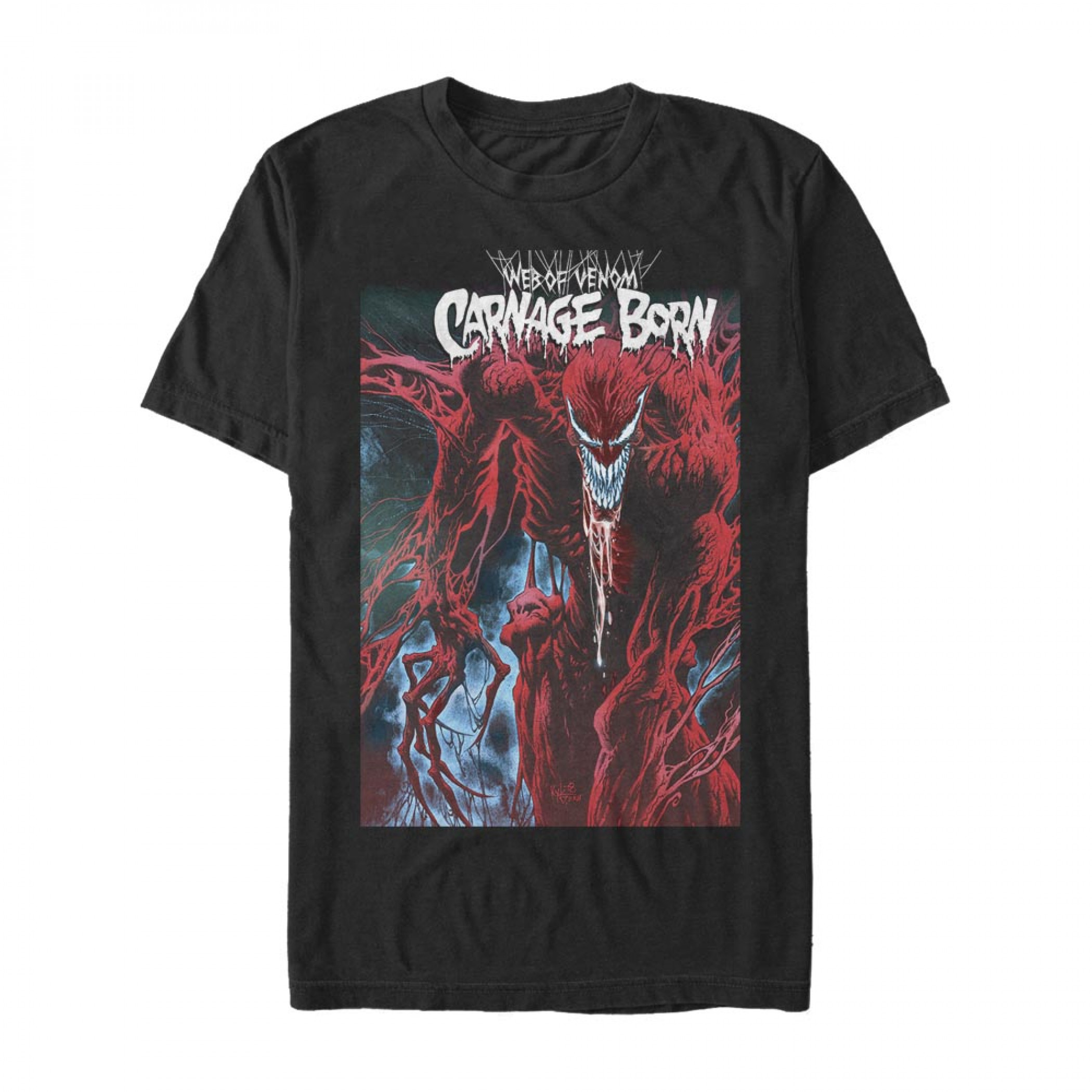 Carnage Web of Venom T-Shirt