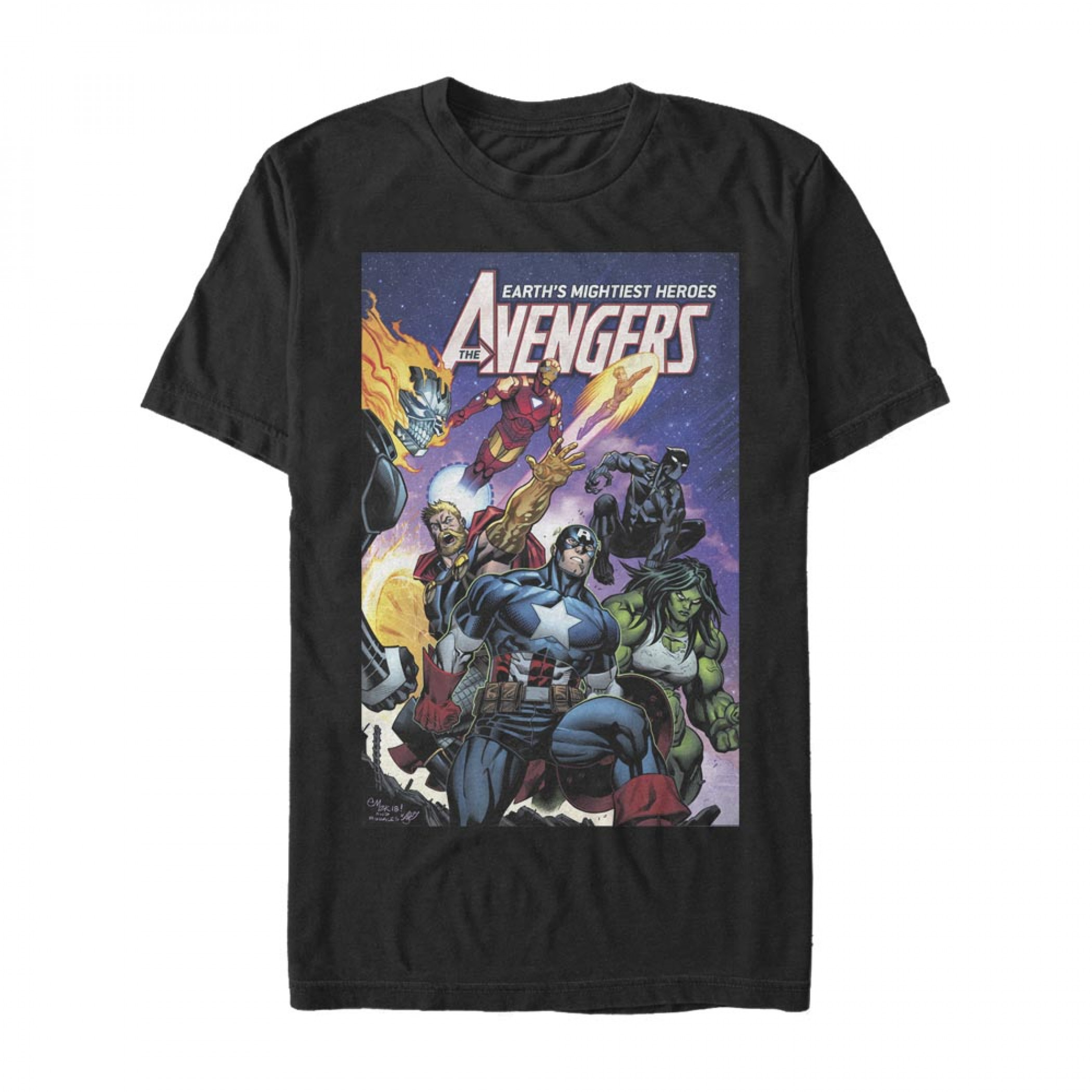 Avengers Earths Mightiest Heroes T-Shirt