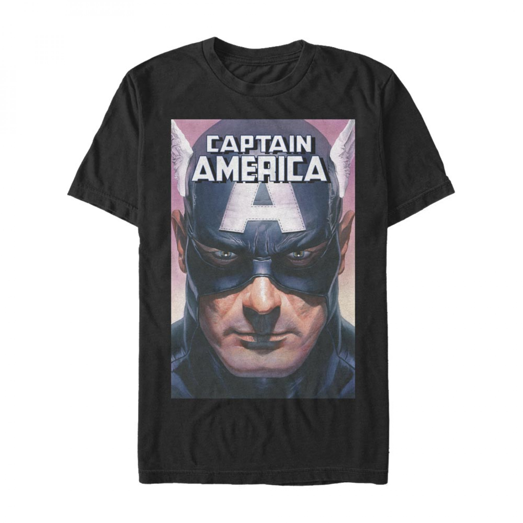 Captain America Portrait T-Shirt