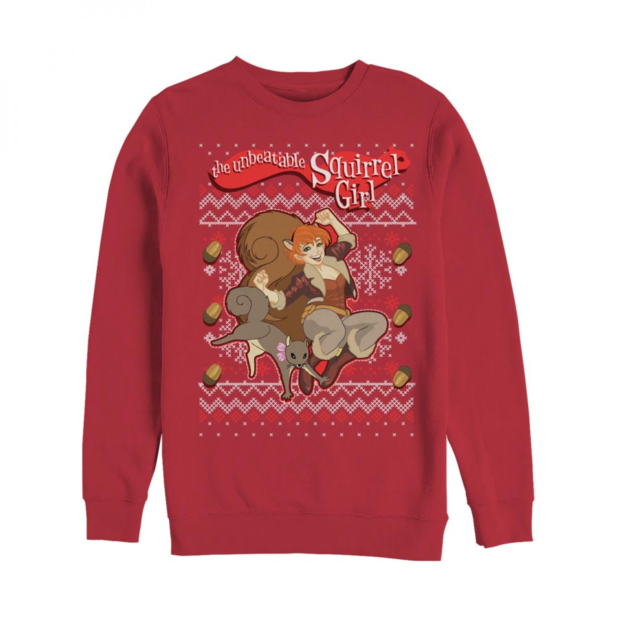 The Unbeatable Squirrel Girl Ugly Christmas Sweatshirt