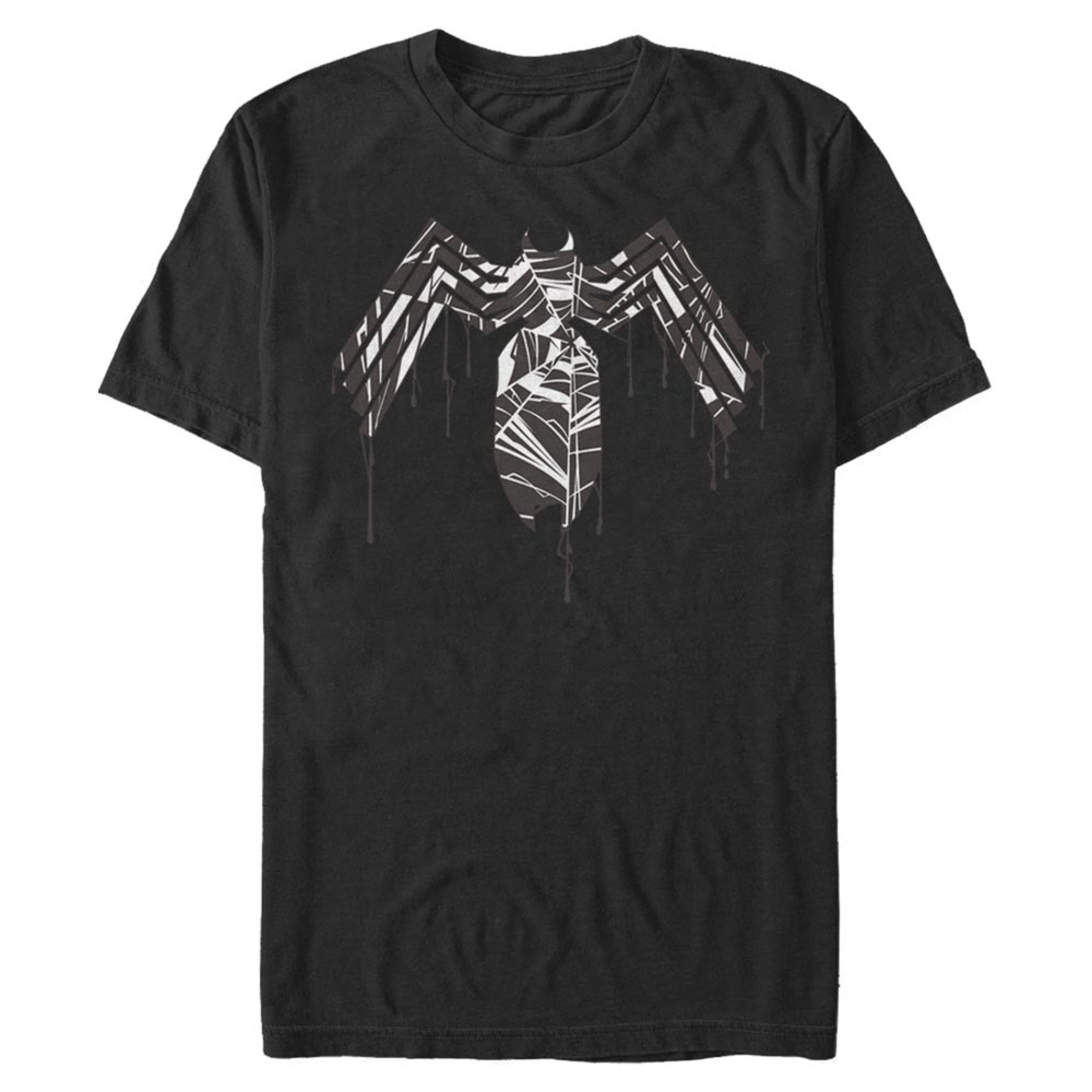 Venom Dripping Webbed Logo T-Shirt