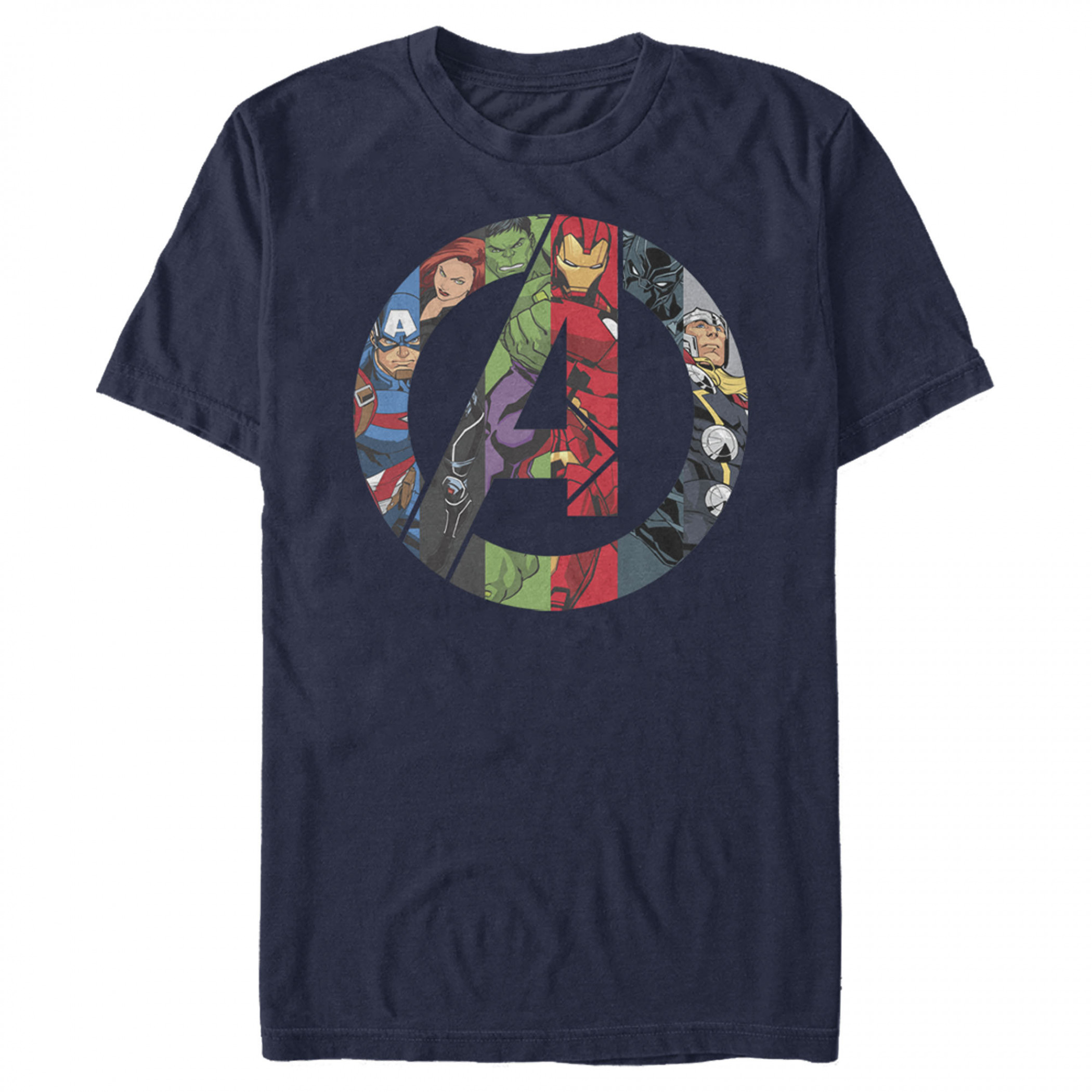 Avengers Marvel Heroes Logo T-Shirt