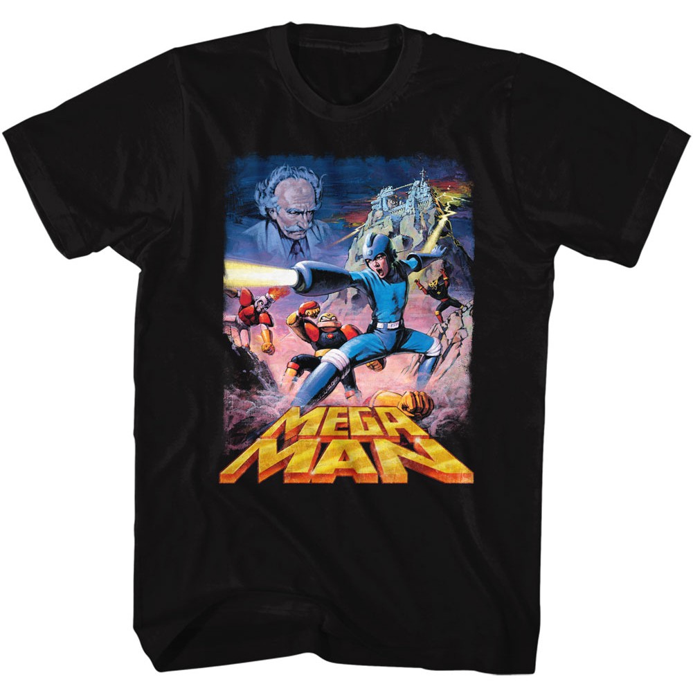 Mega Man Poster Tshirt