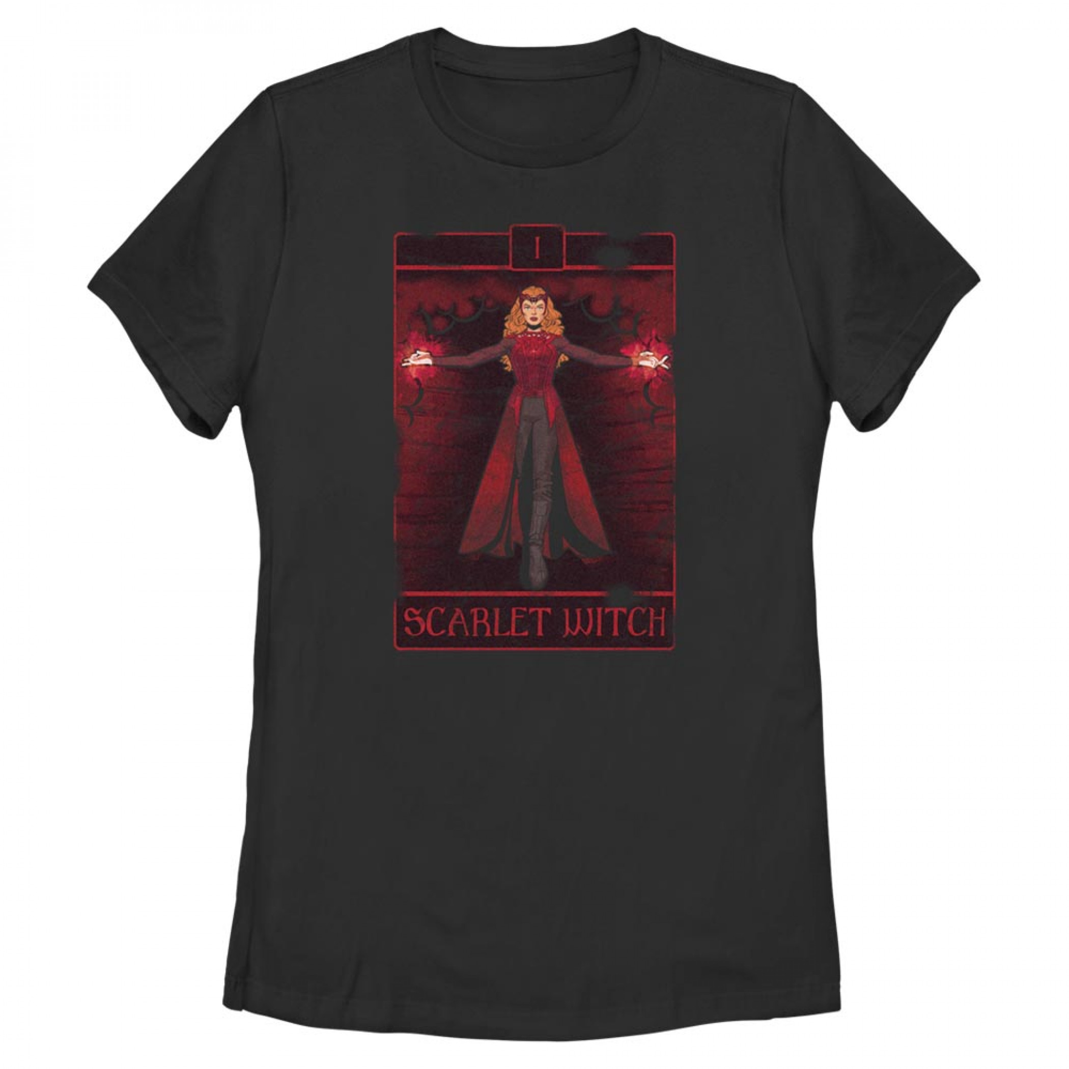 Doctor Strange Scarlet Witch Card Women's T-Shirt