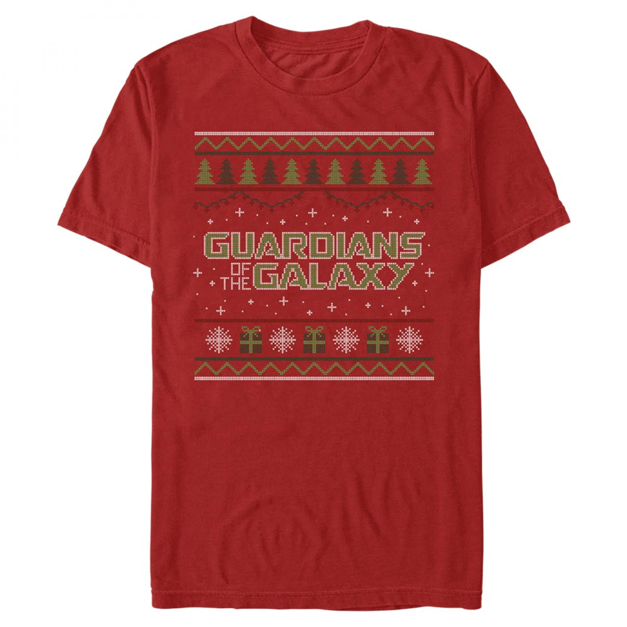 Guardians Of The Galaxy Ugly Sweater Styled T-Shirt
