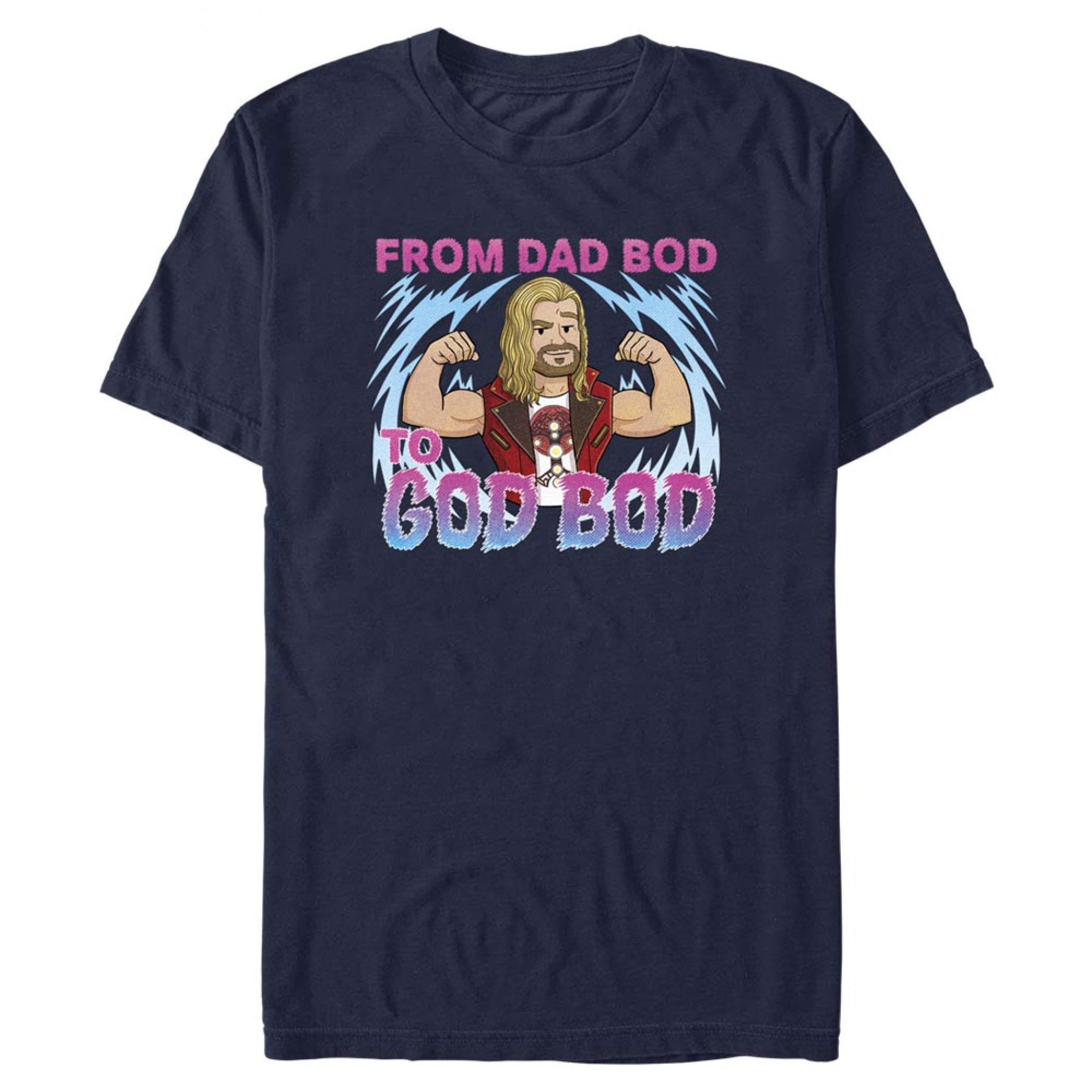 Thor From Dad Bod to God Bod T-Shirt