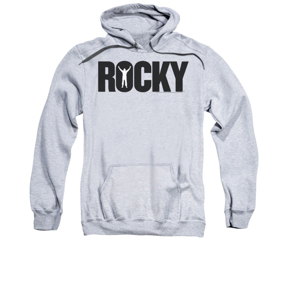 Rocky Classic Logo Gray Pullover Hoodie
