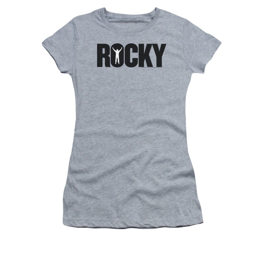 Rocky Classic Logo Gray Juniors T-Shirt