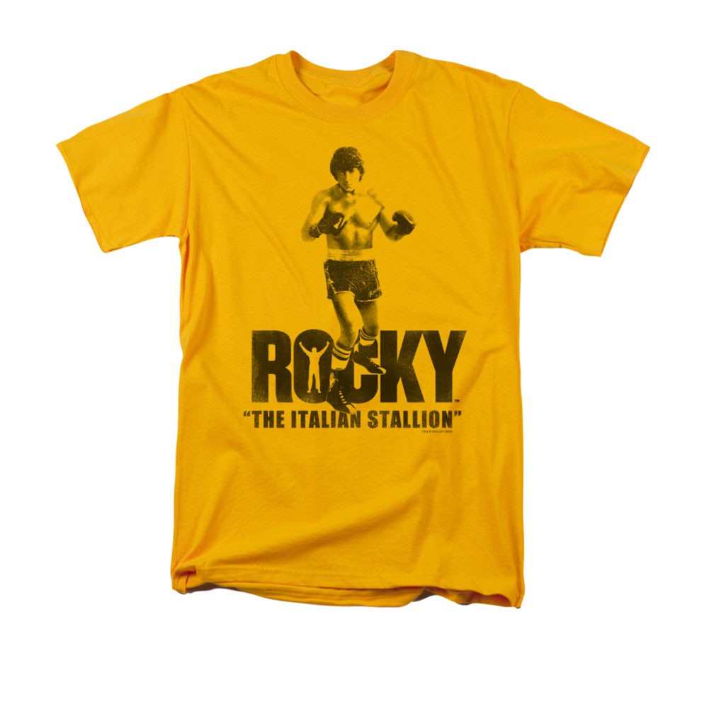 Rocky Italian Stallion Yellow T-Shirt