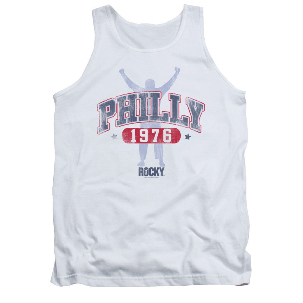 Rocky Philly 1976 White Tank Top