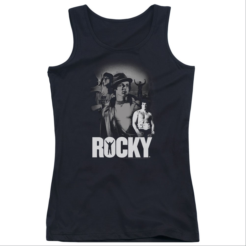 Rocky Making Of A Champ Black Juniors Tank Top