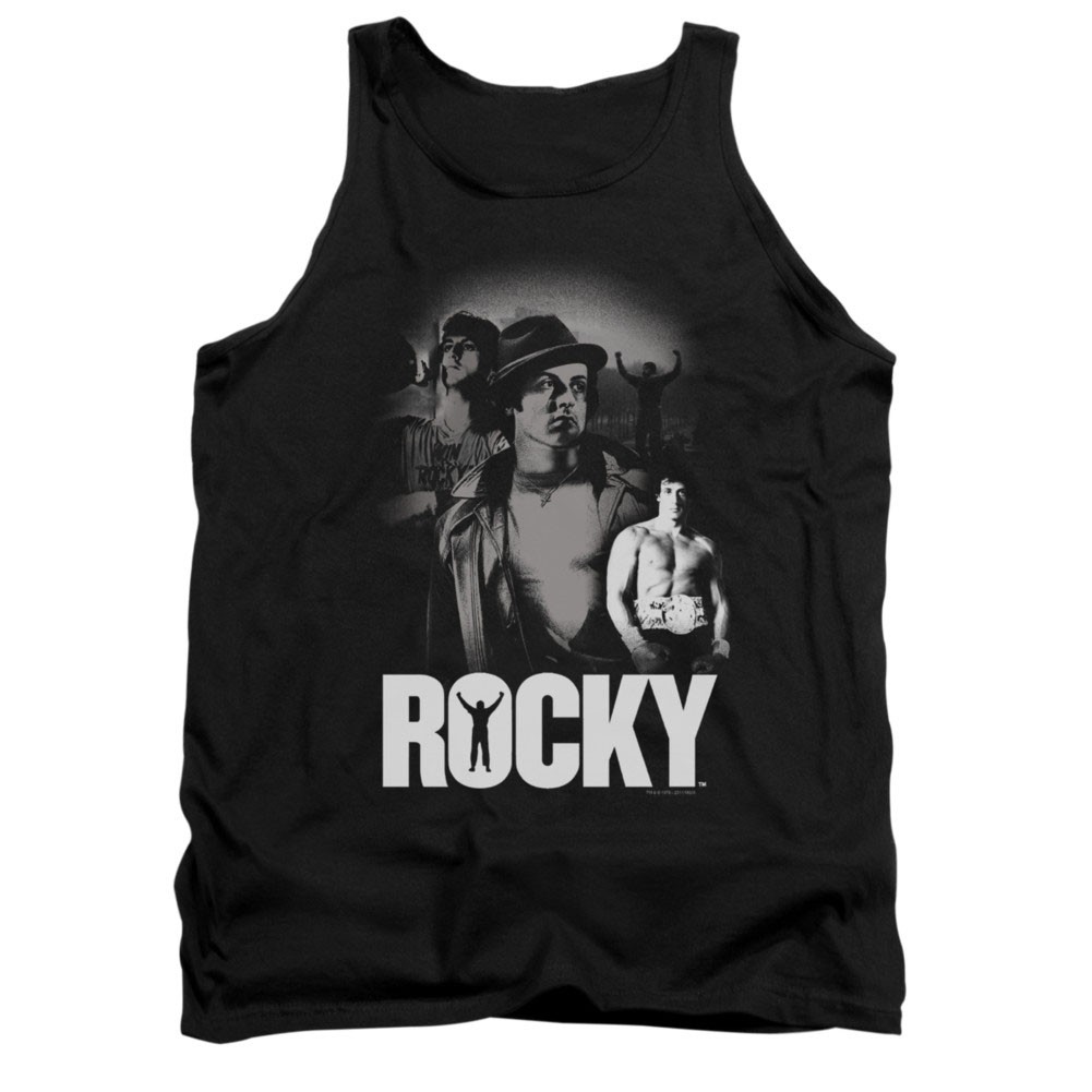 Rocky Making Of A Champ Black Tank Top