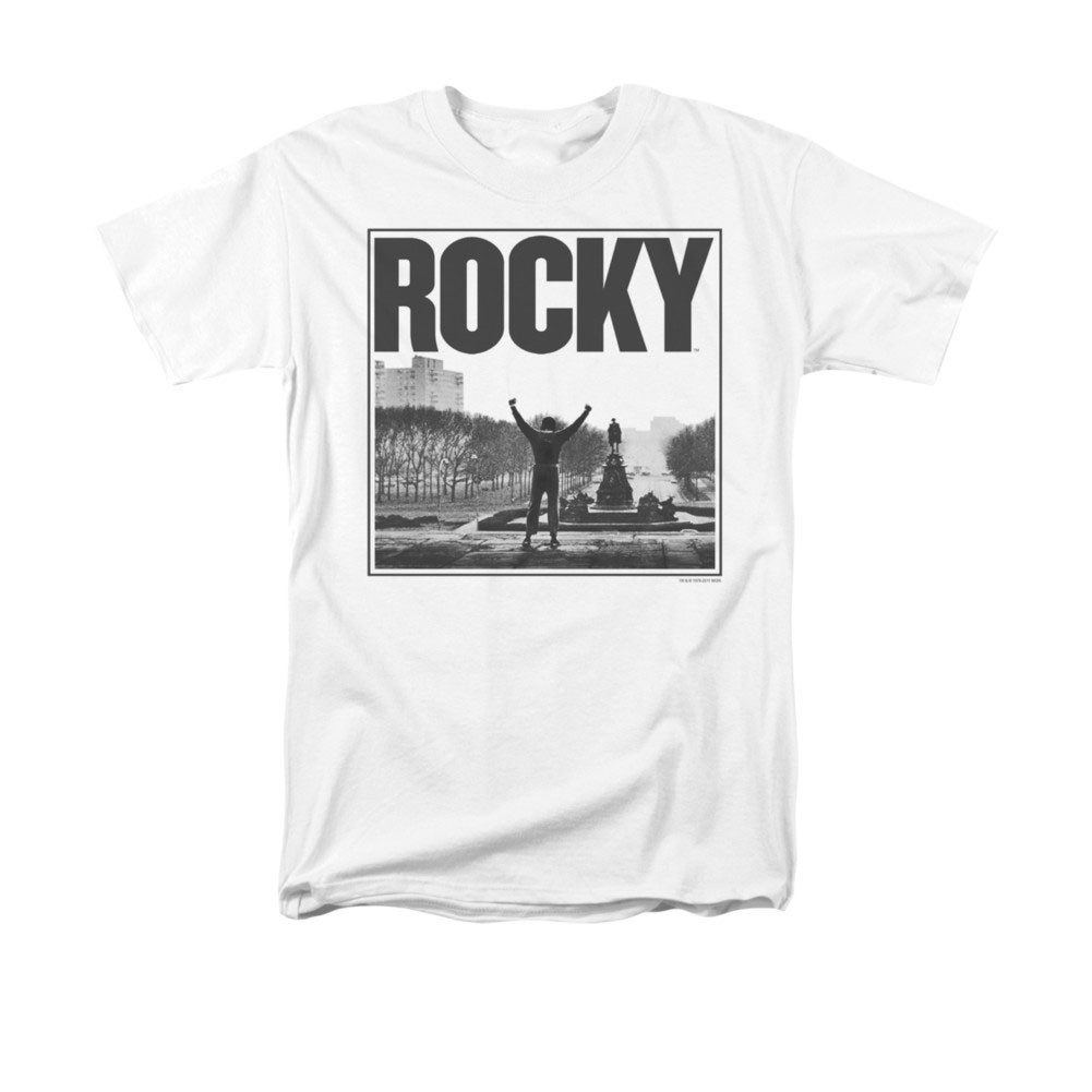 Rocky Top Of The Stairs White T-Shirt