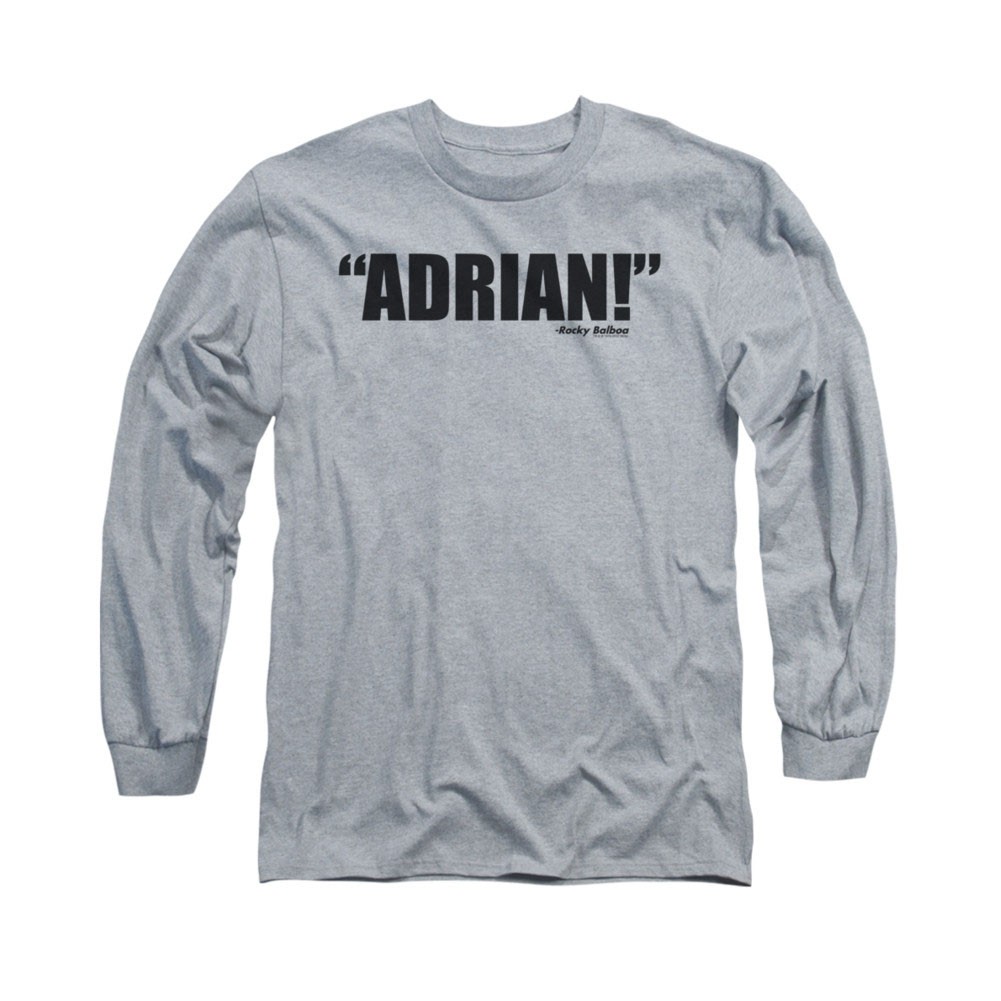 Rocky Adrian Gray Long Sleeve T-Shirt