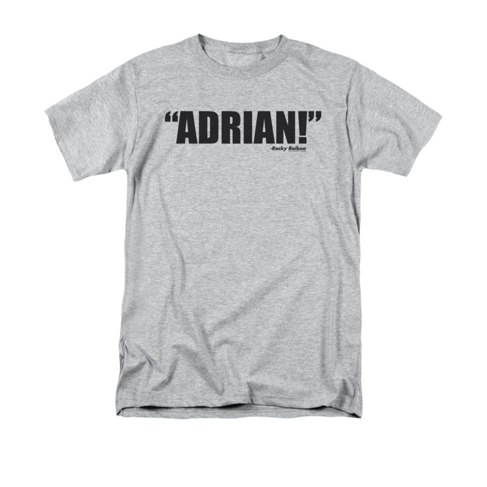 Rocky Adrian! Gray Tee Shirt