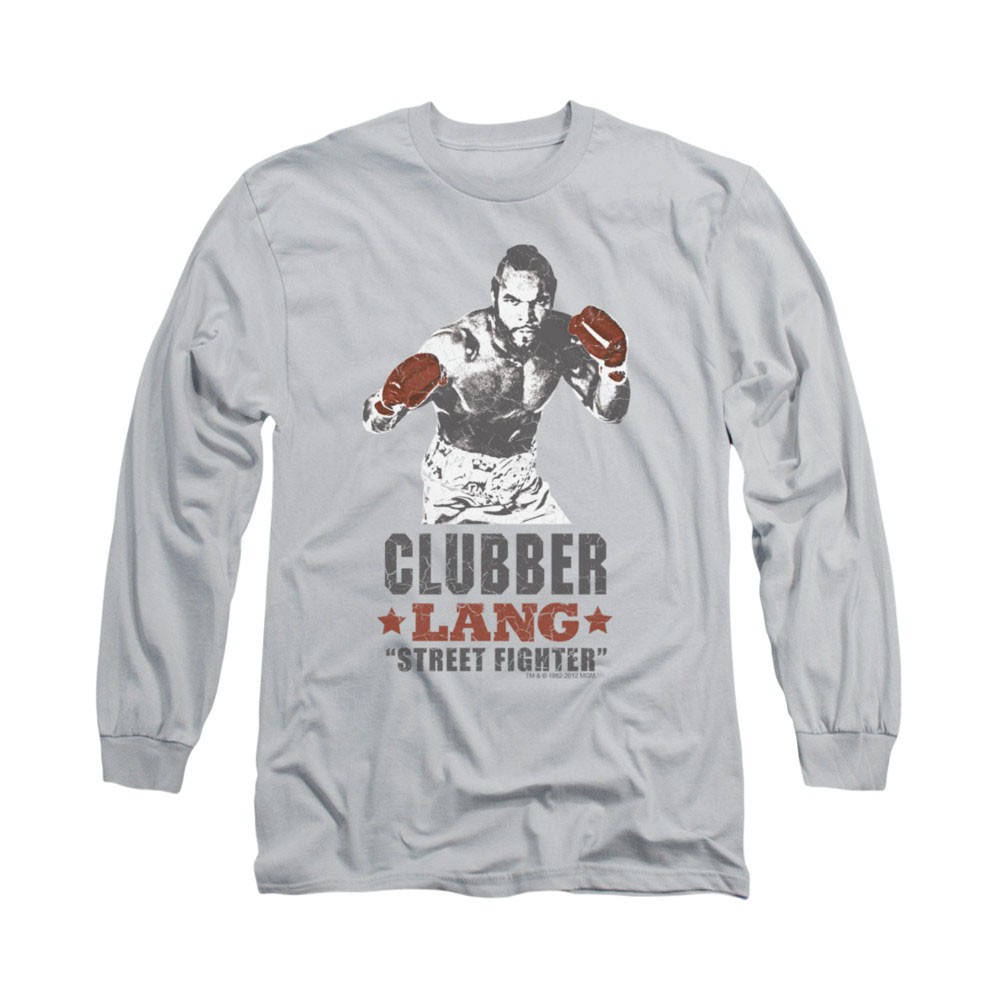 Rocky Clubber Lang Gray Long Sleeve T-Shirt