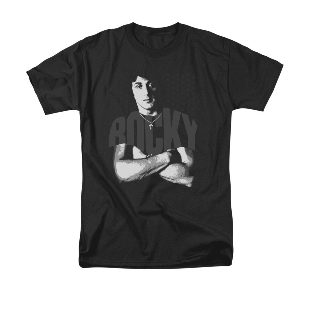 Rocky Chest Black T-Shirt