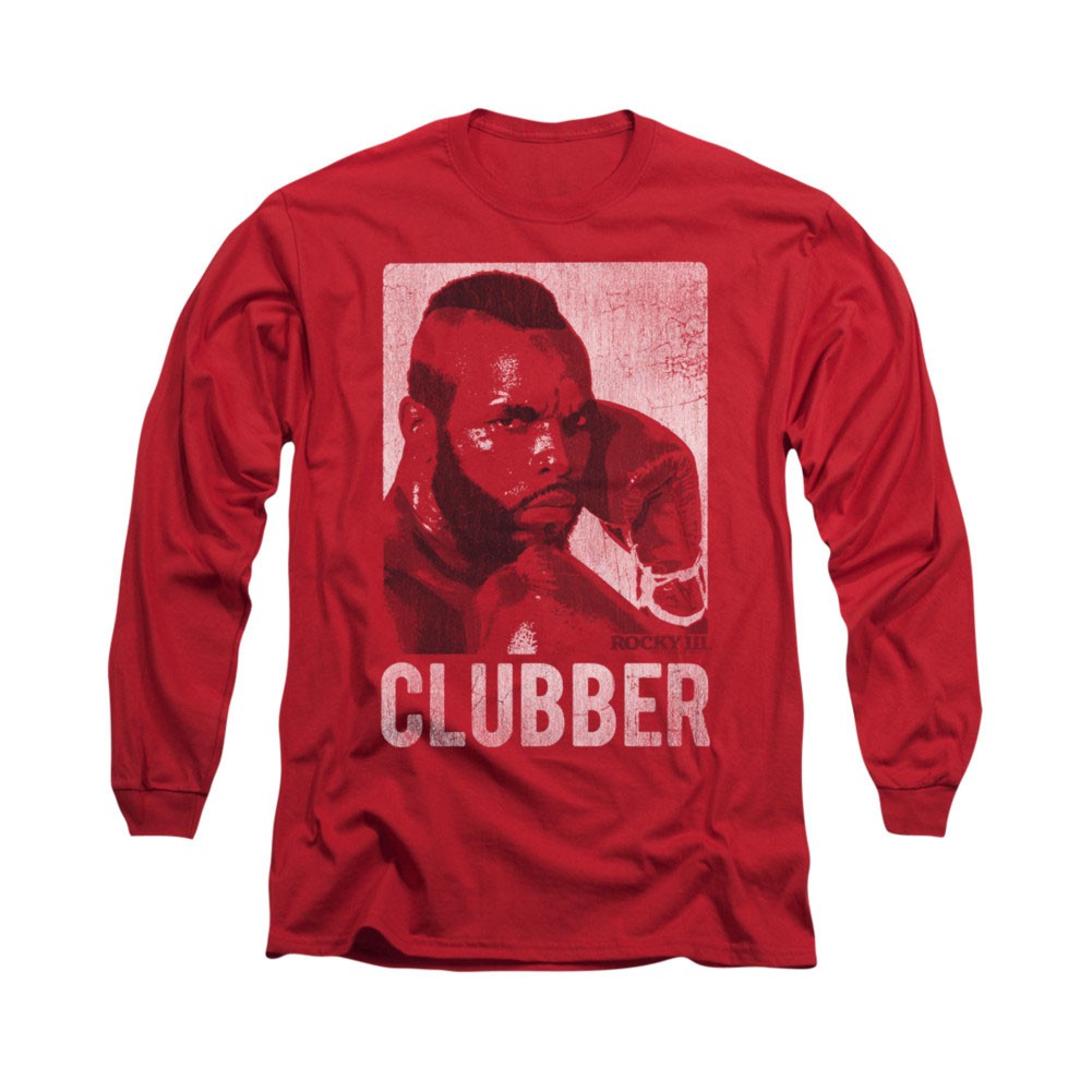 Rocky Clubber Lang Red Long Sleeve T-Shirt