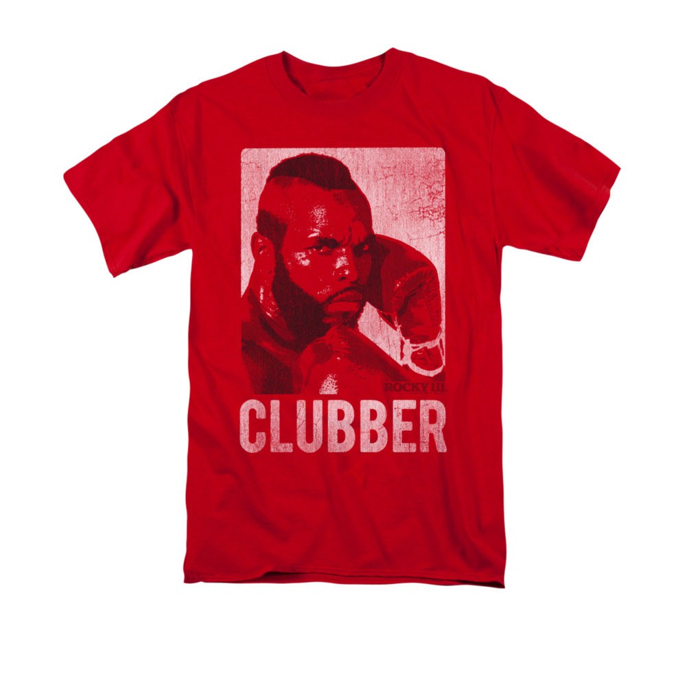Rocky Mr. T Clubber Lang Red T-Shirt