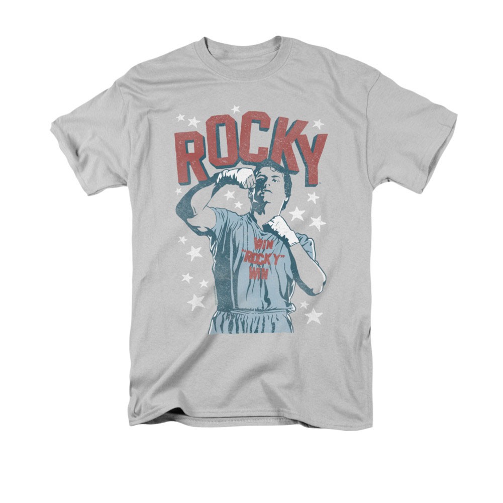 Rocky In Training Gray T-Shirt