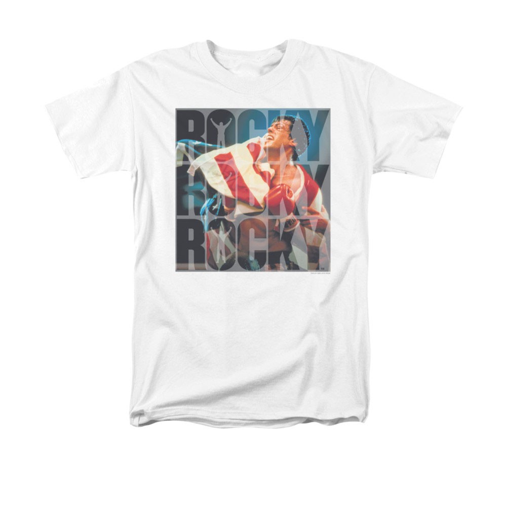 Rocky Chant White T-Shirt