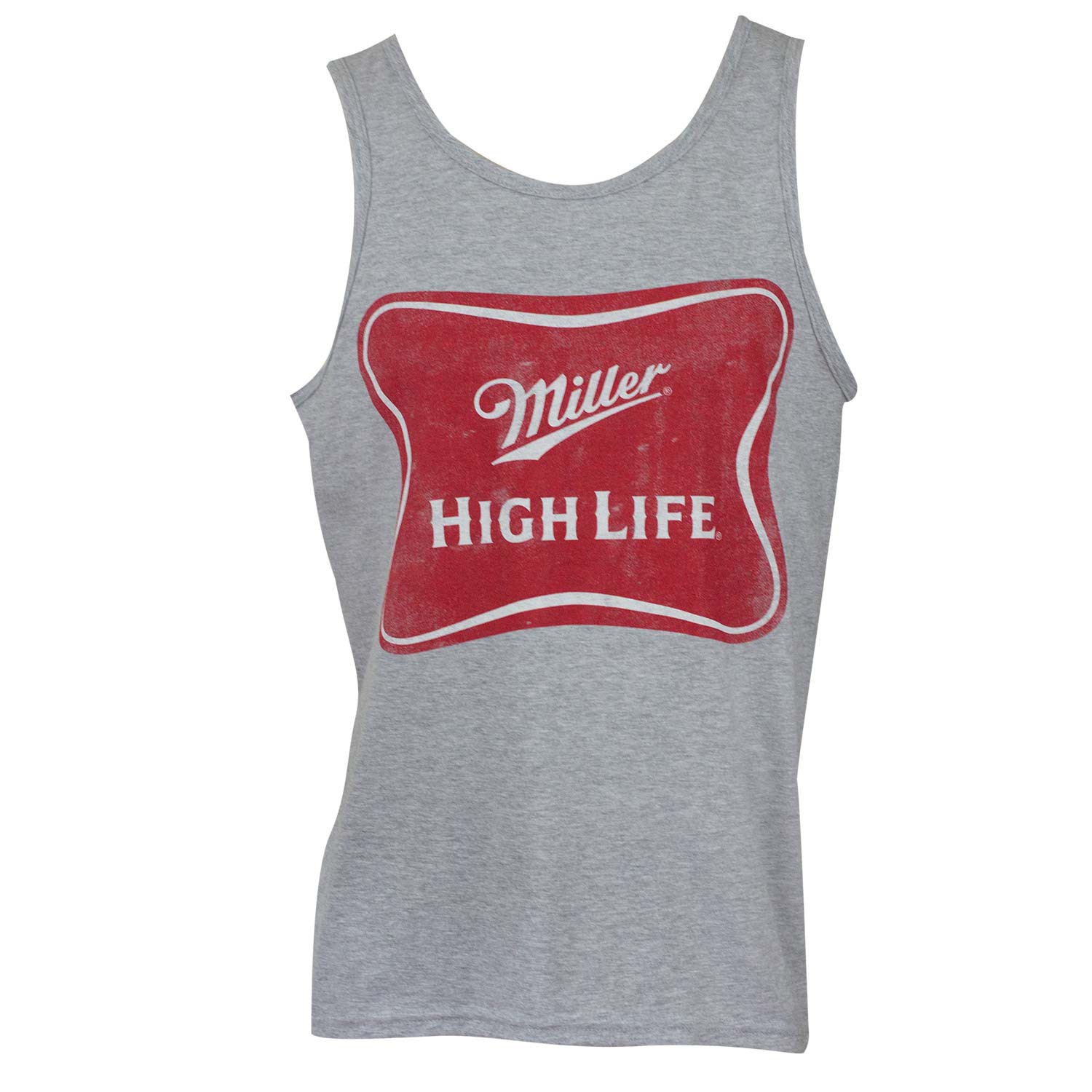 Miller High Life Beer Grey Tank Top