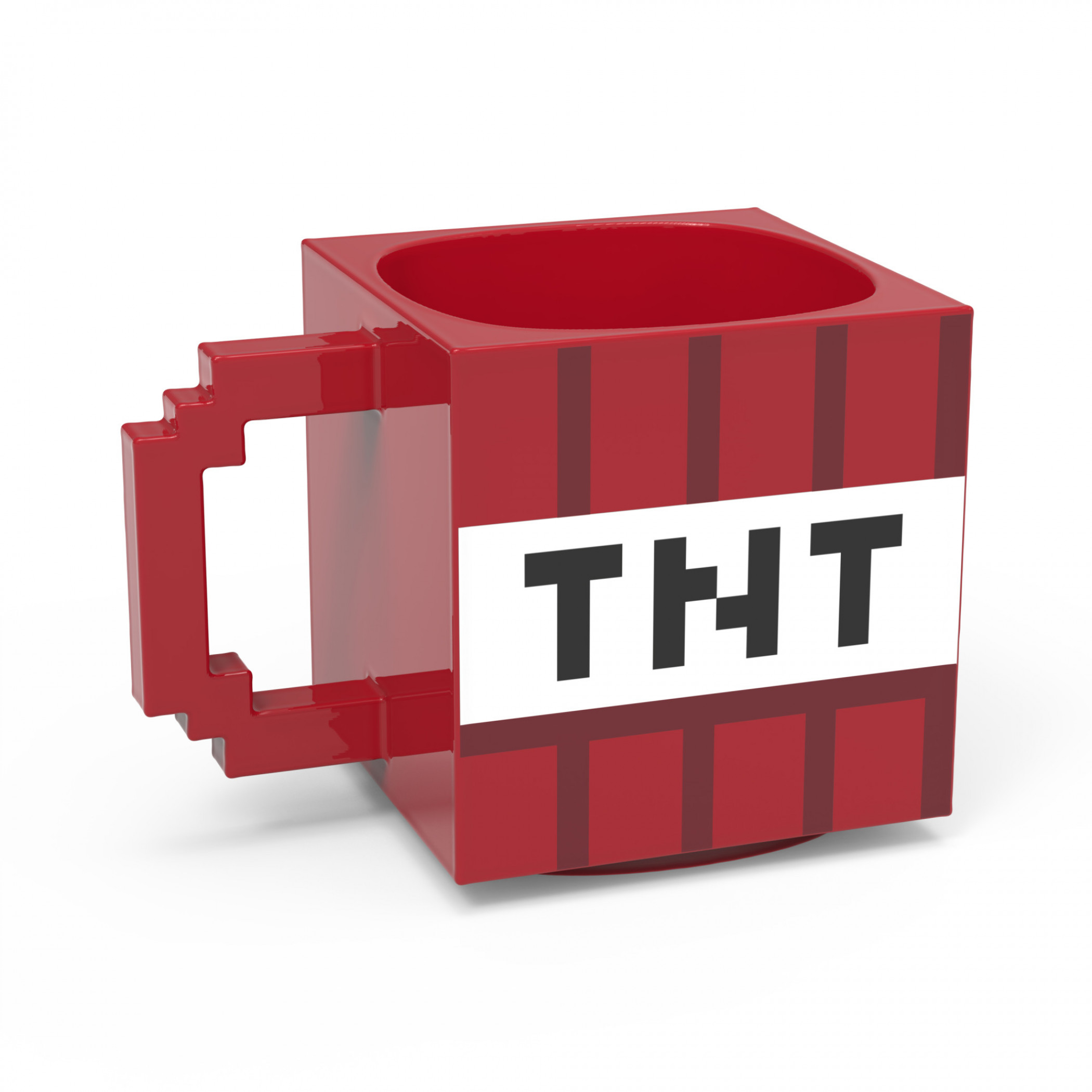 Minecraft Red TNT Block Ceramic Sculpted Mug