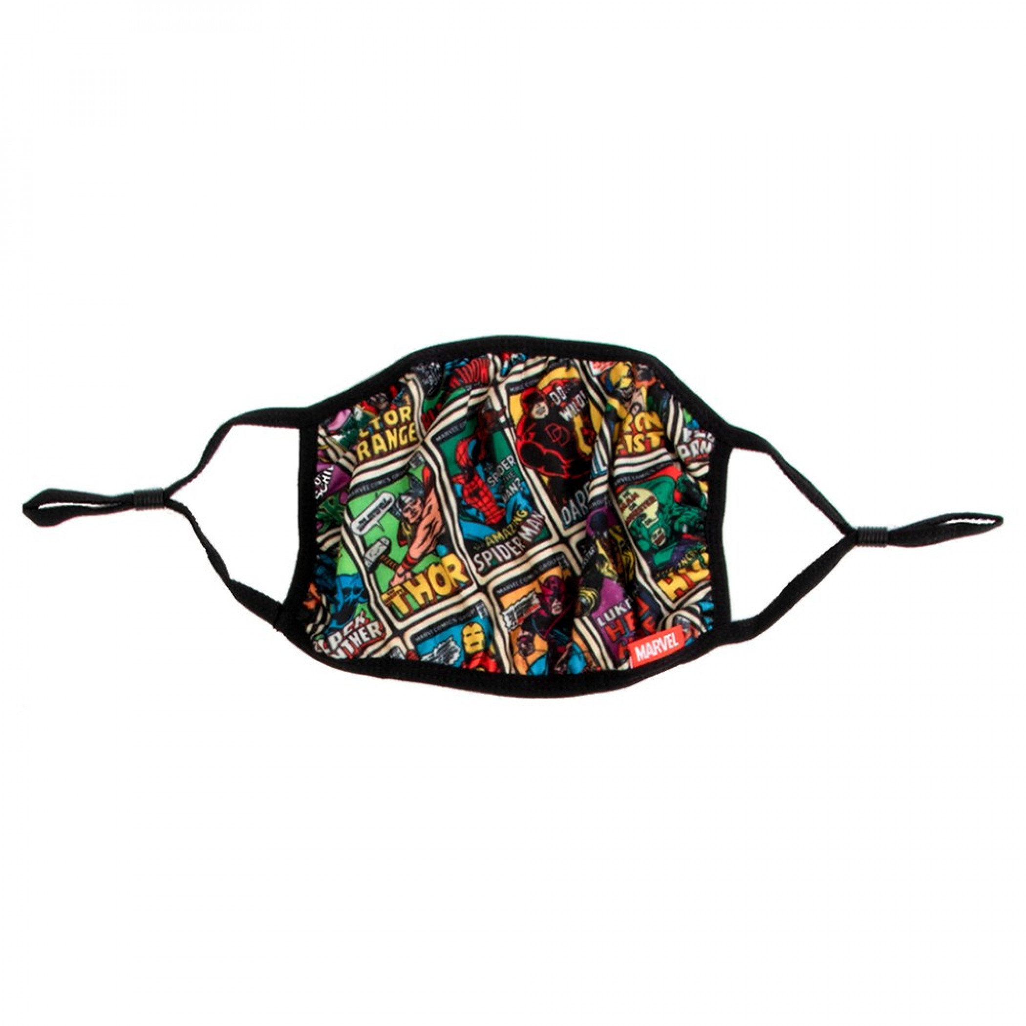 Marvel Comics All Over Adjustable Face Cover
