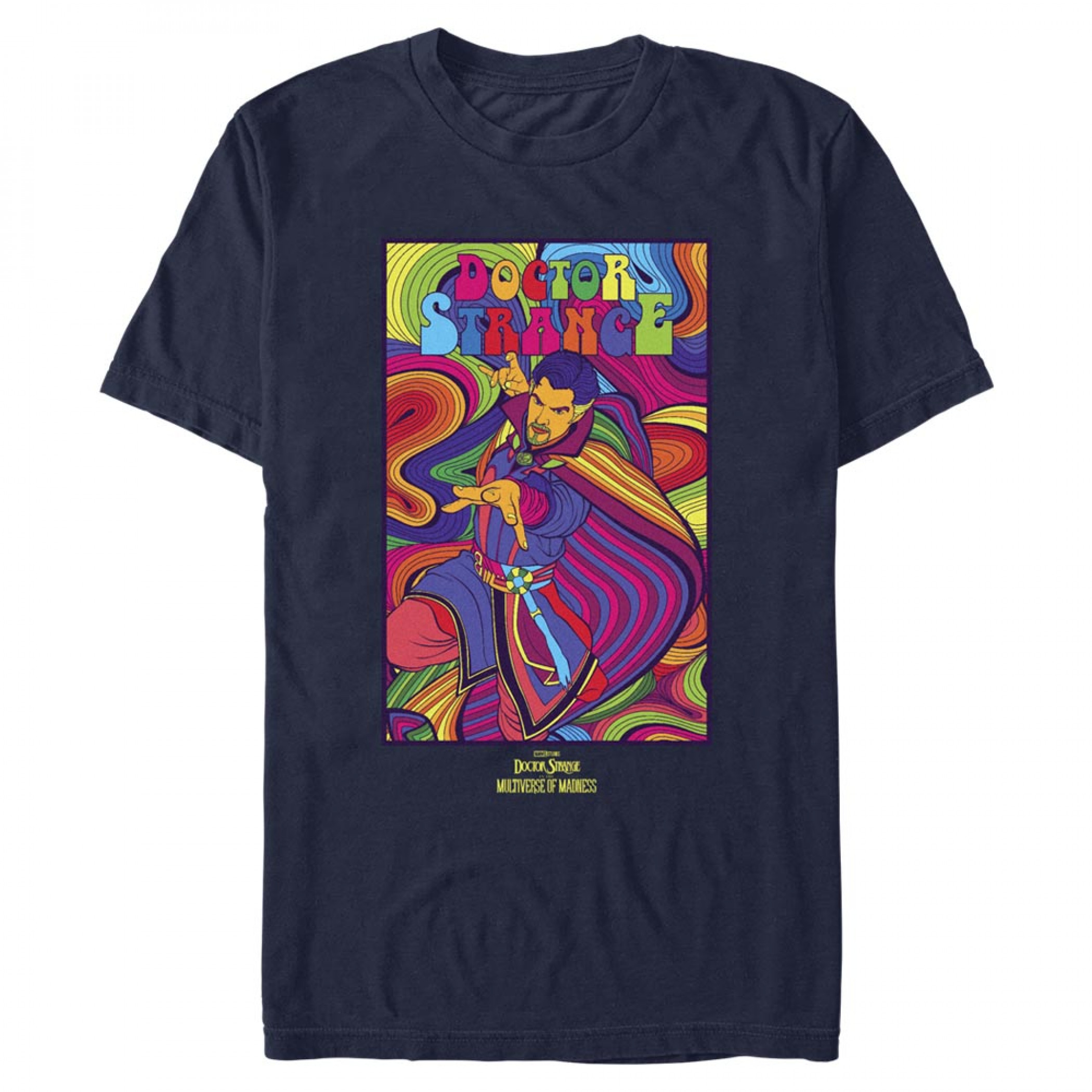 Doctor Strange Psychedelic Swirls T-Shirt