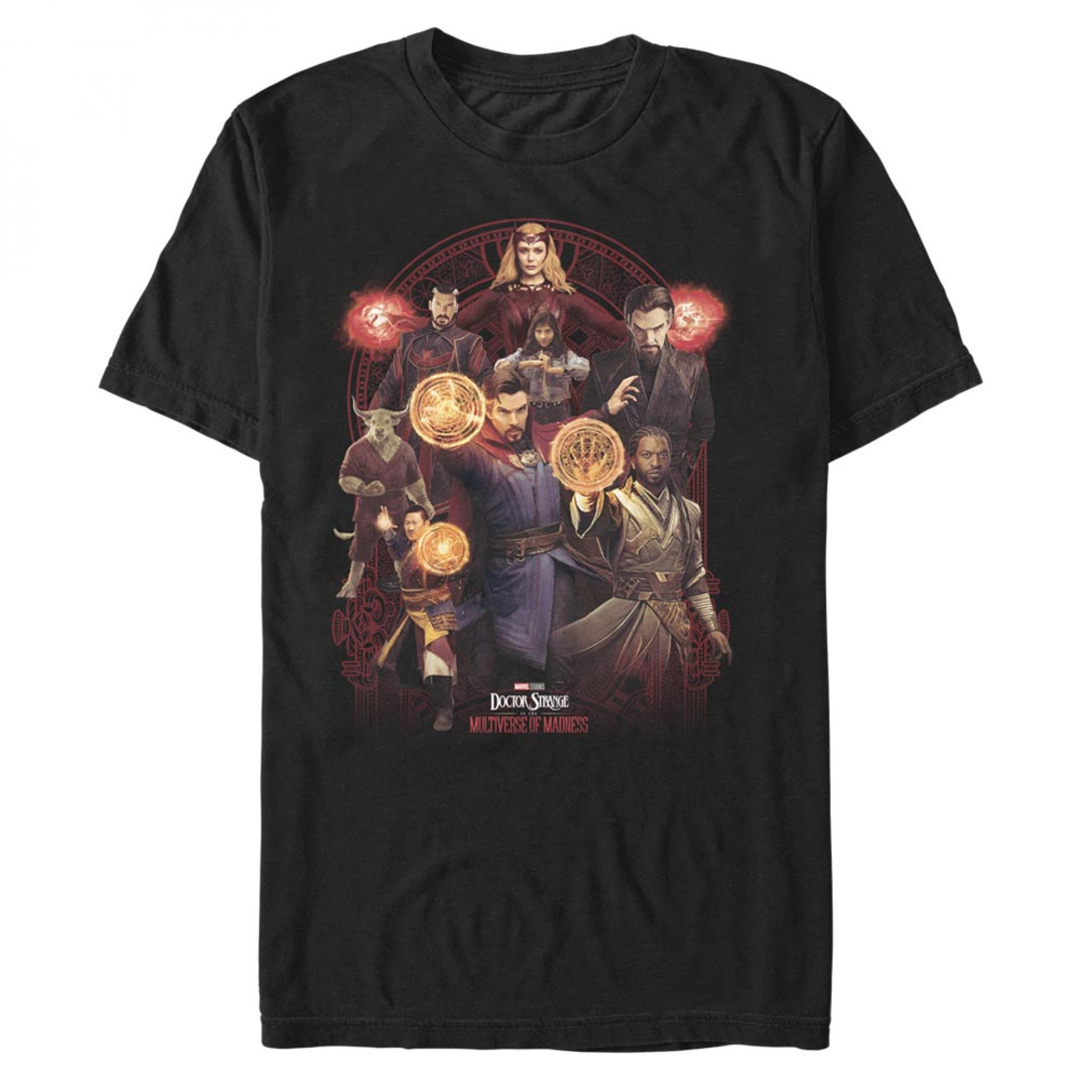 Doctor Strange in The Multiverse of Madness Character Cast T-Shirt