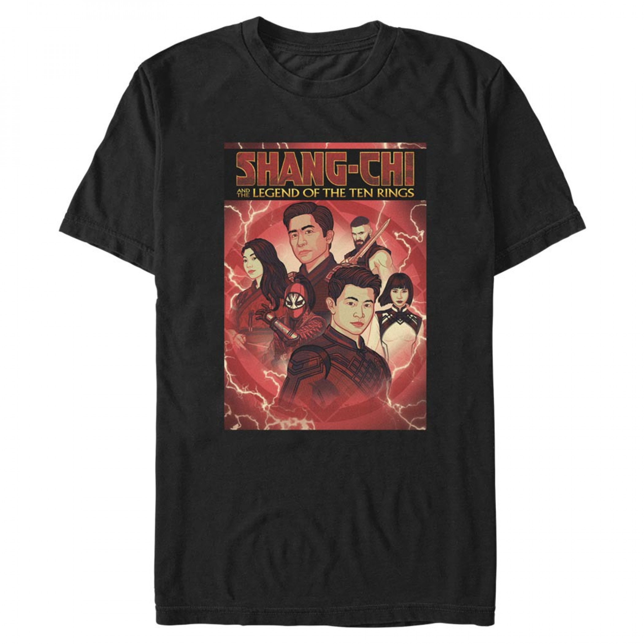 Shang Chi and the Legend of the Ten Rings Comic Book Cover T-Shirt