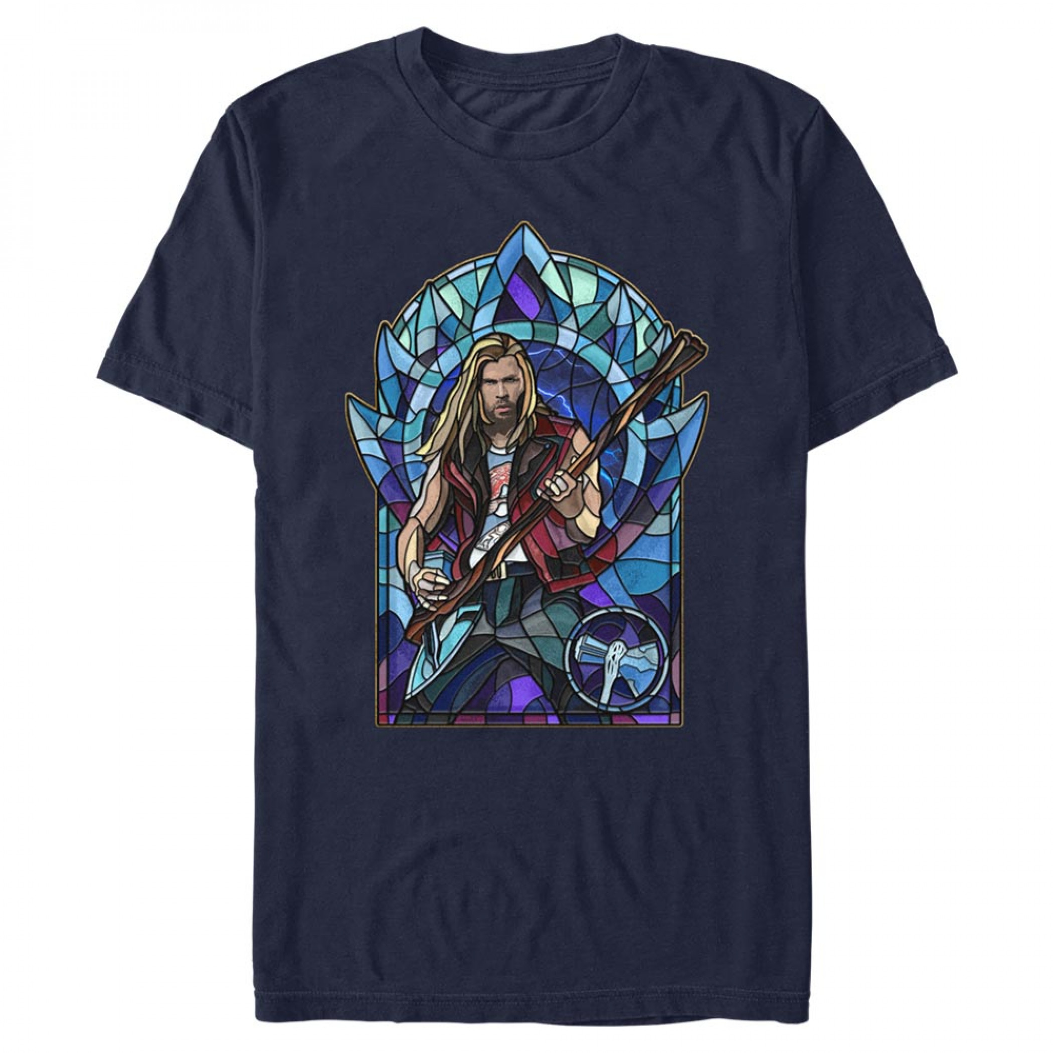 Thor Love and Thunder Stained Glass T-Shirt