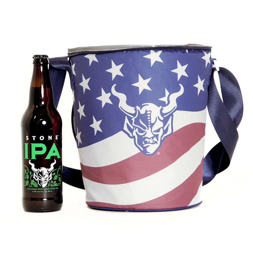 Stone Brewing Red White And Blue Cooler