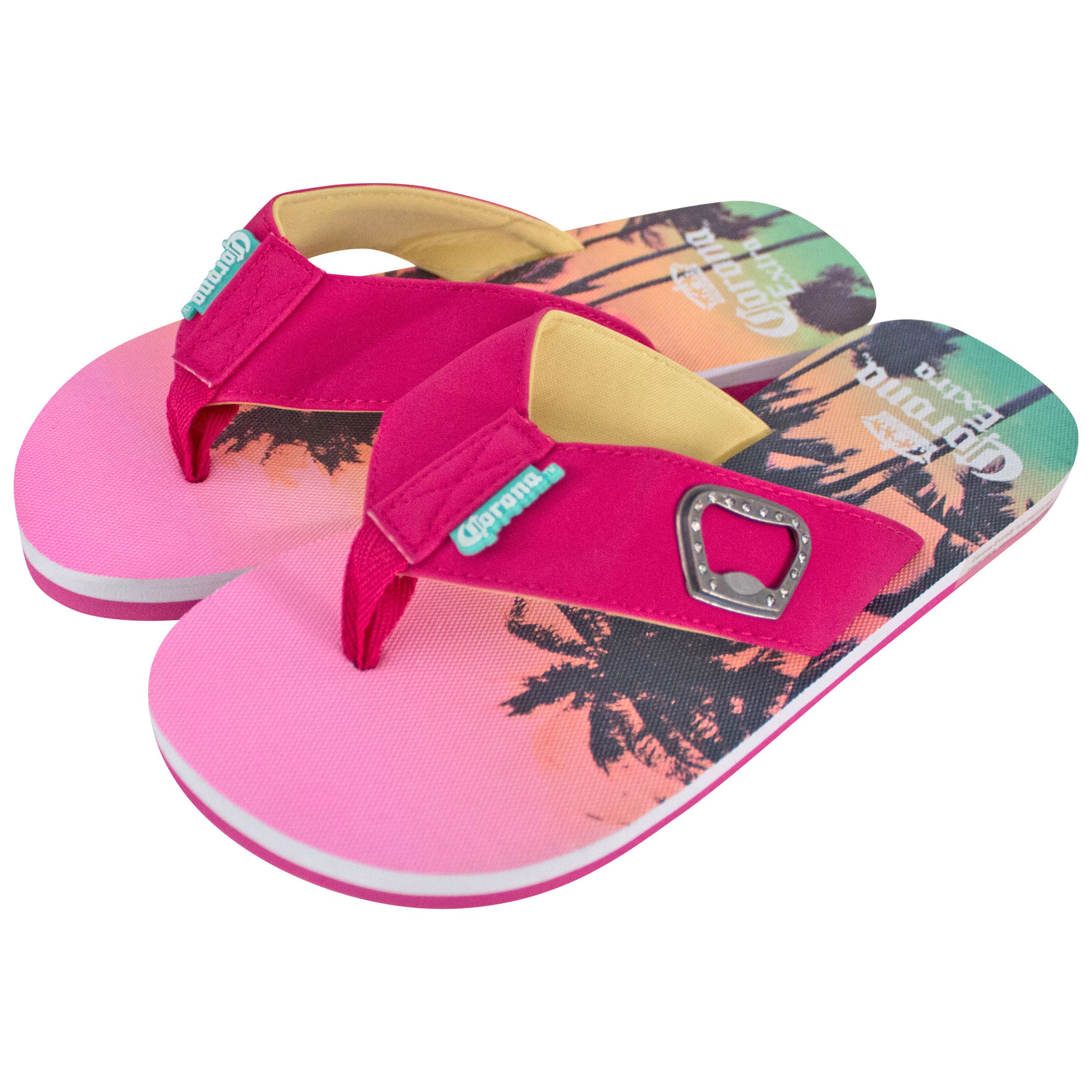 Corona Extra Women's Pink Sunset Sandals