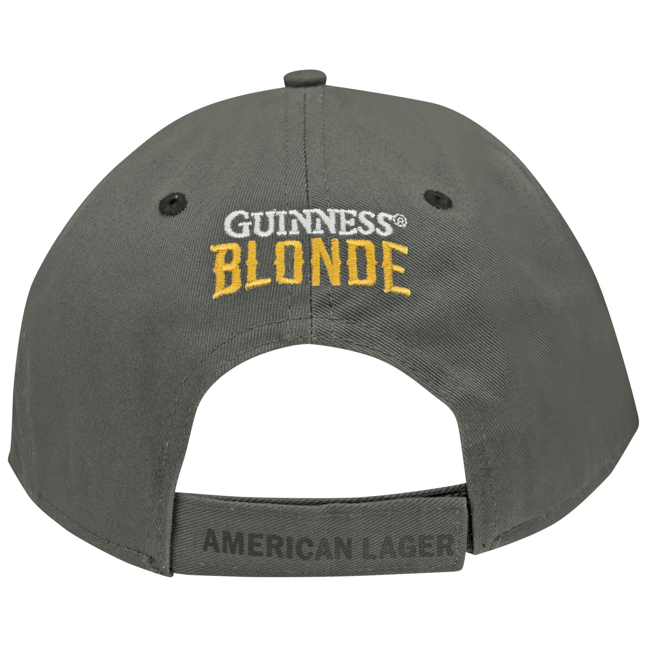 Guinness Blonde Grey Strapback Hat