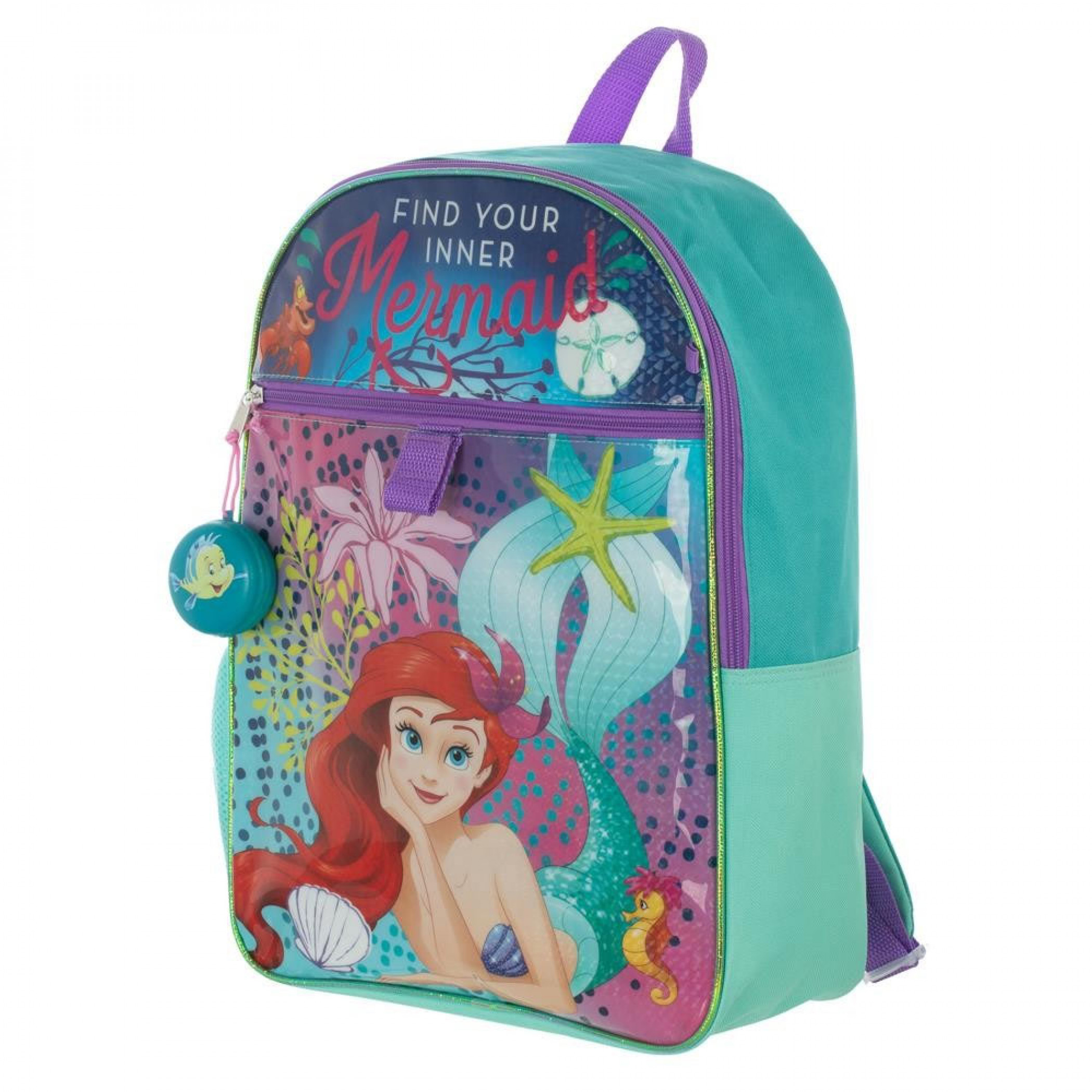 Little Mermaid Backpack 5Piece Set
