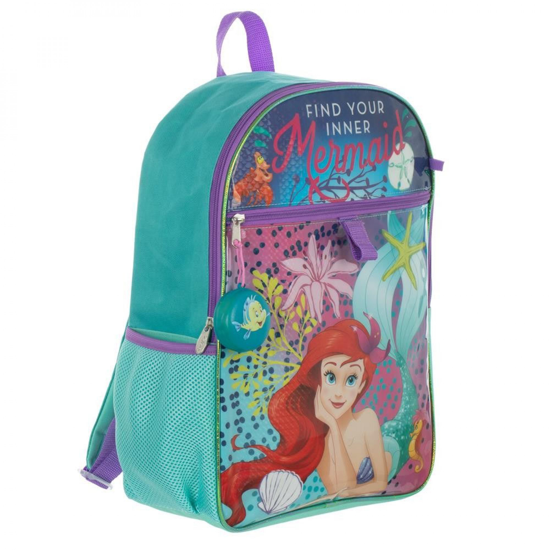 Little Mermaid Backpack 5-Piece Set