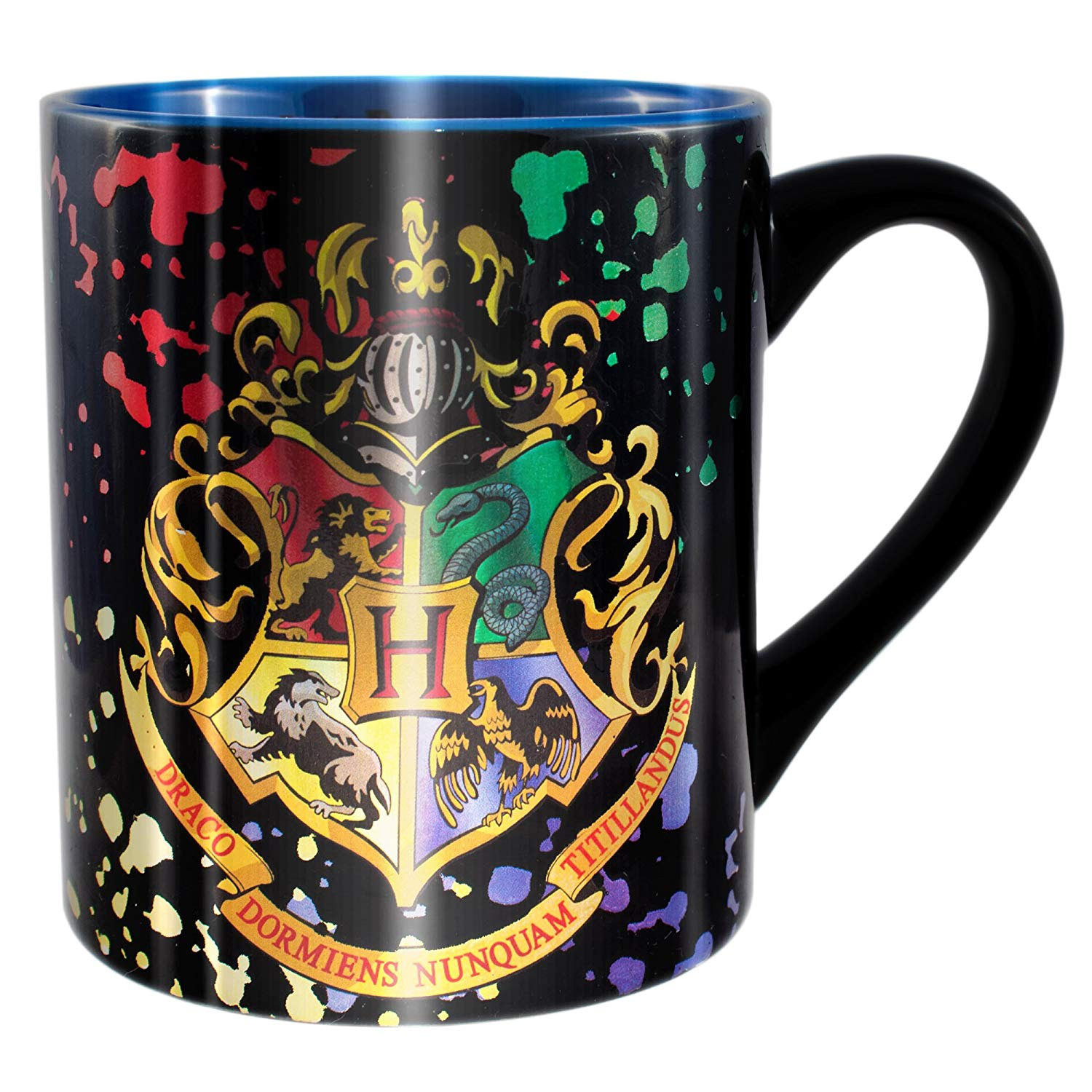 Harry Potter 14 Ounce Foil Hogwarts Mug