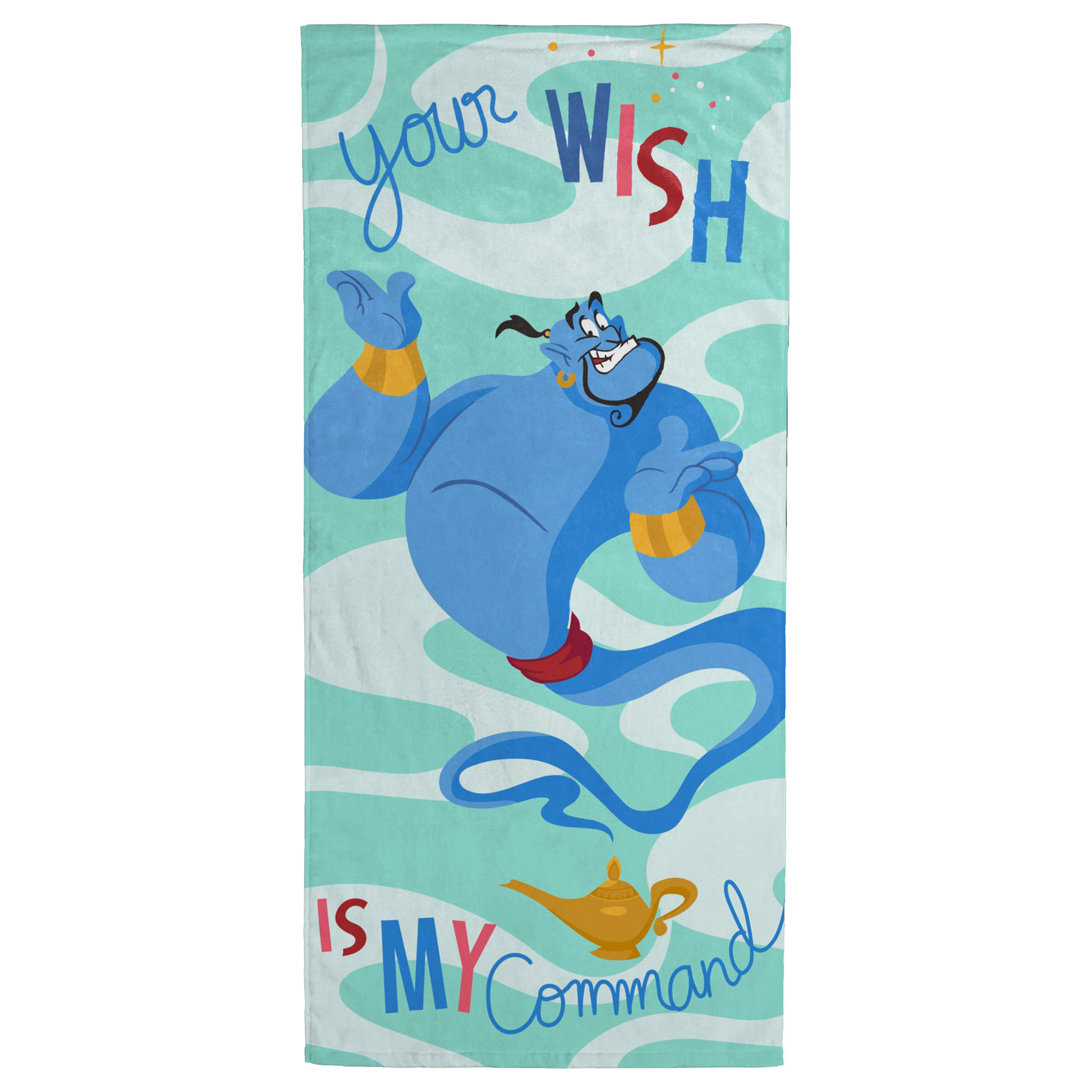 Aladdin Your Wish Is My Command Beach Towel