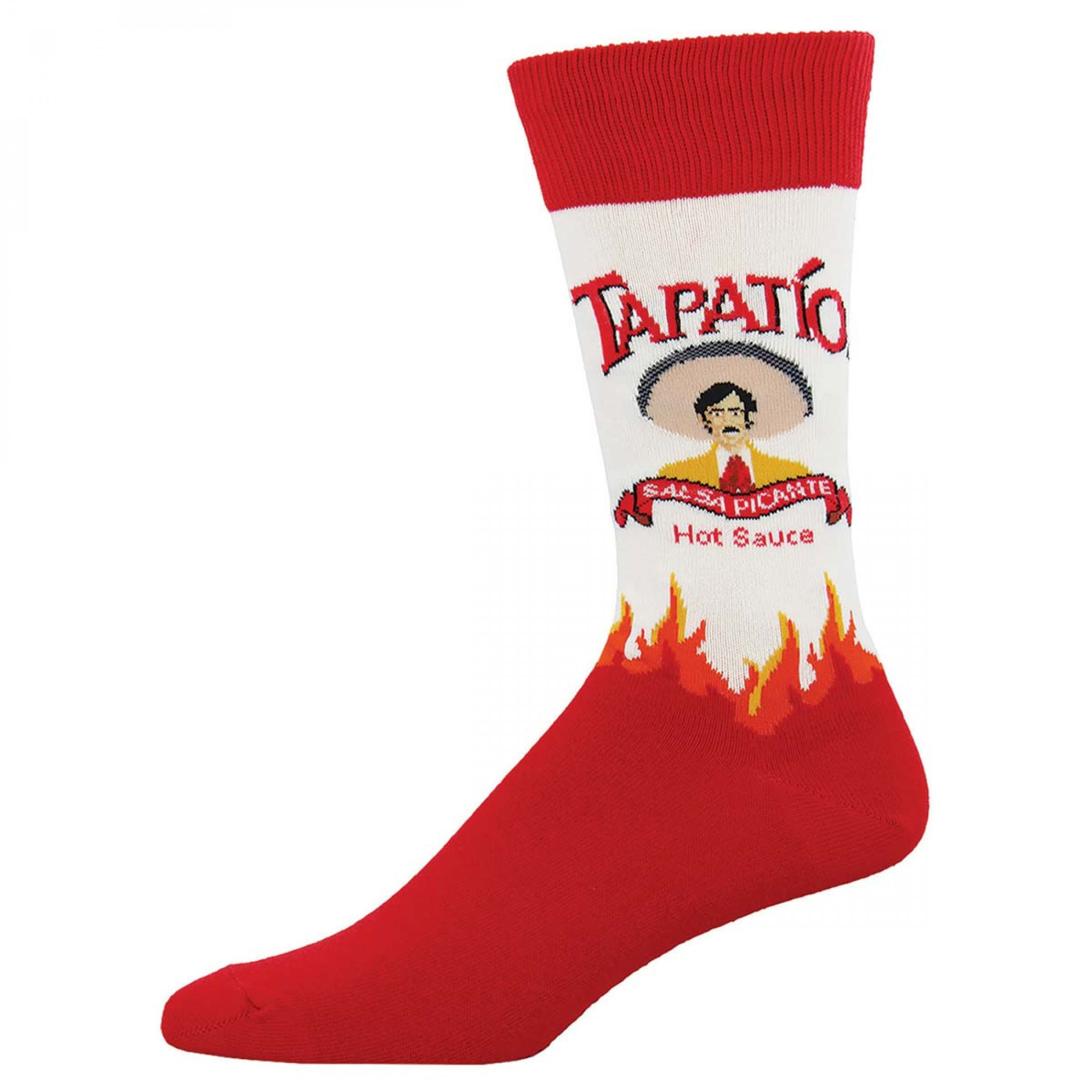 Tapatio Hot Sauce Red Socks