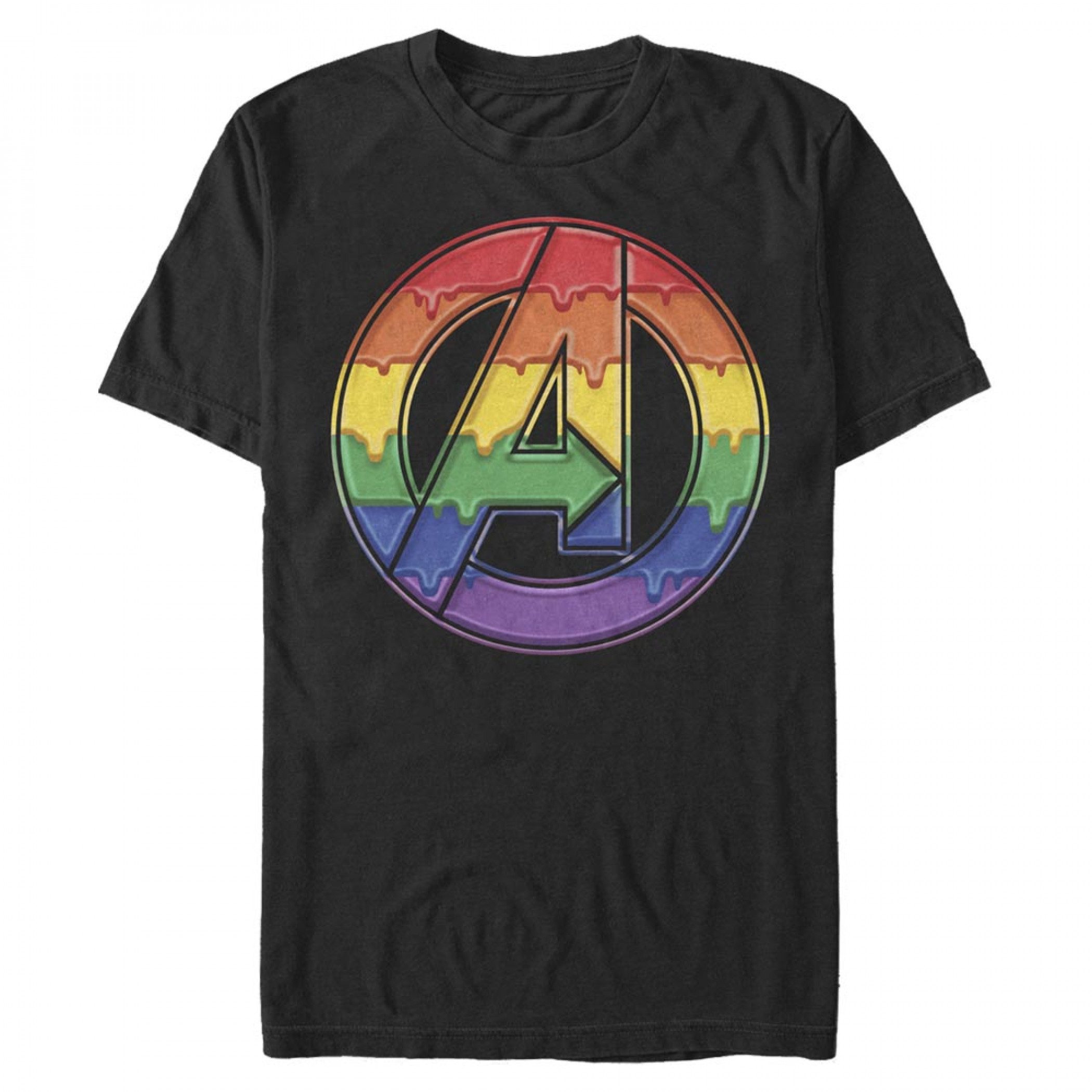 Avengers Rainbow Logo T-Shirt