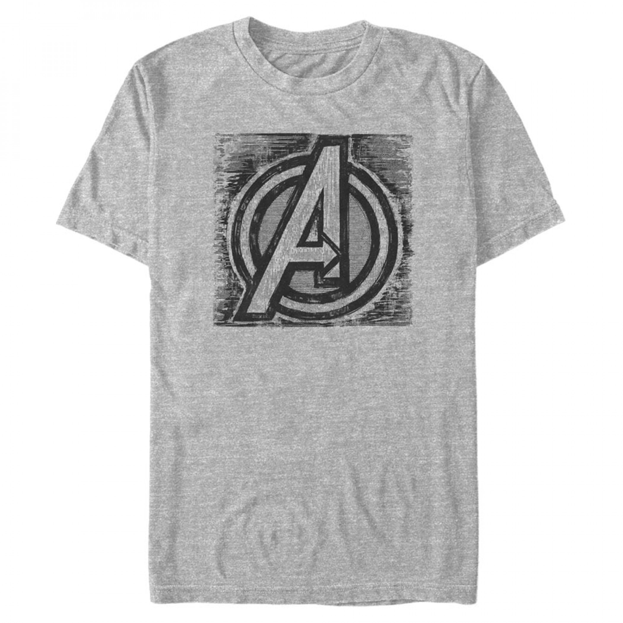 Avengers Sketched Logo T-Shirt
