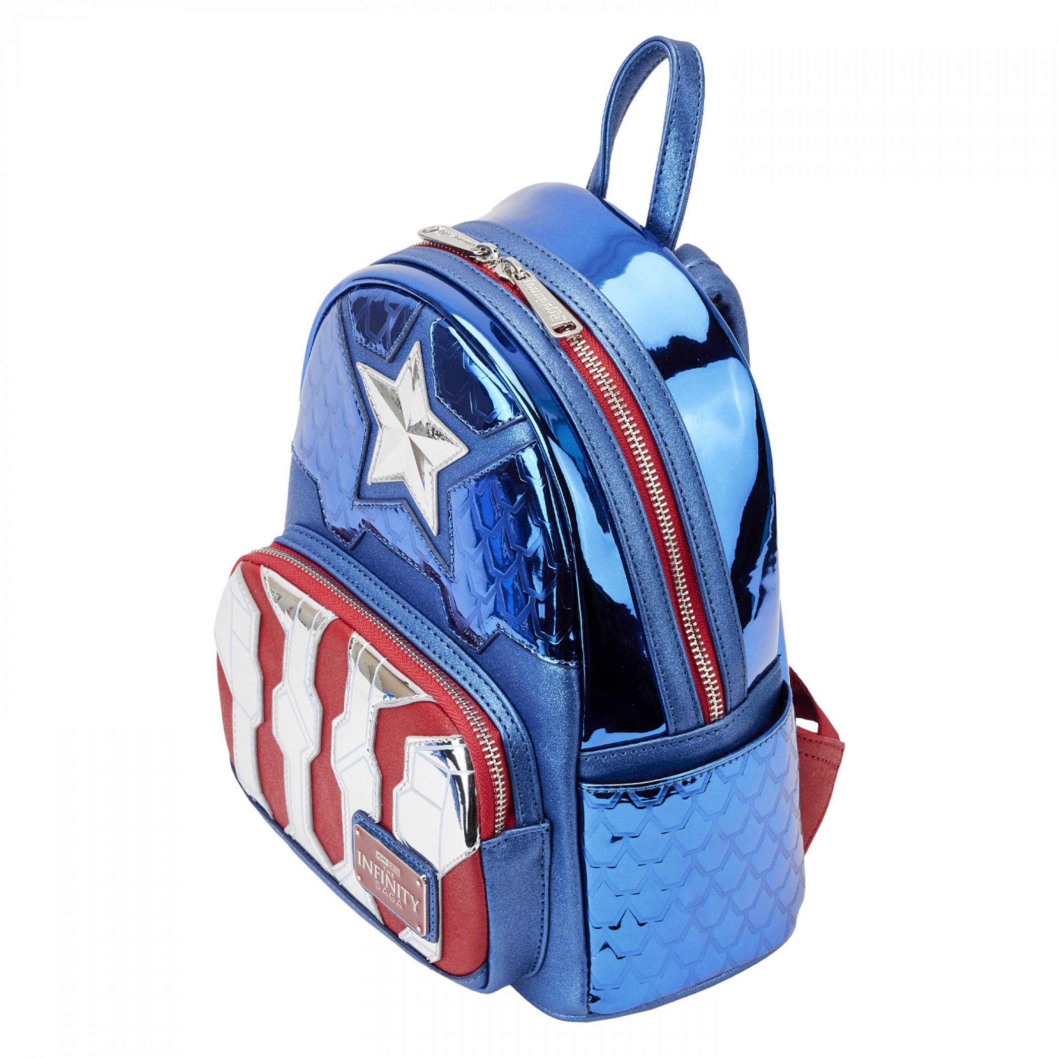 Captain America Cosplay Mini Backpack by Loungefly