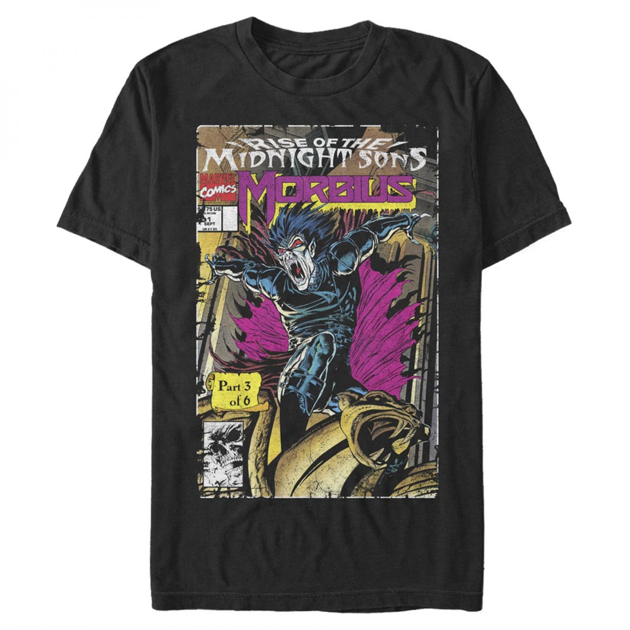 Morbius Comic Cover T-Shirt