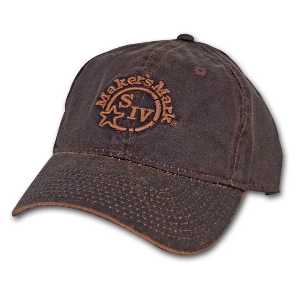 Makers Mark Oil Cloth Hat - Faded Brown