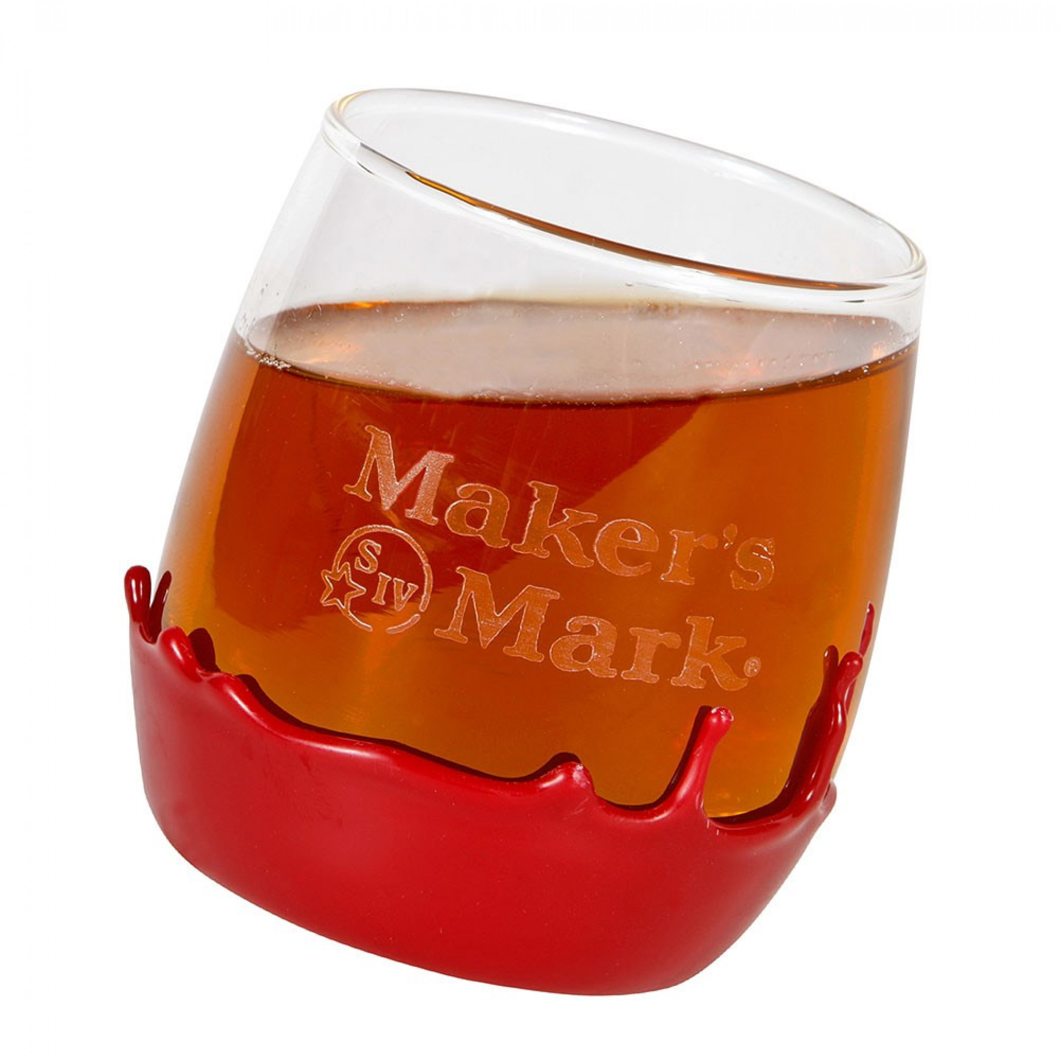 Maker's Mark Wax Dipped Glasses (Set of 2)