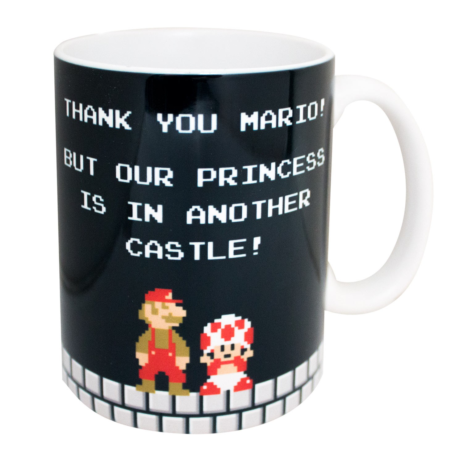 Super Mario Bros. Thank You Mario Coffee Mug